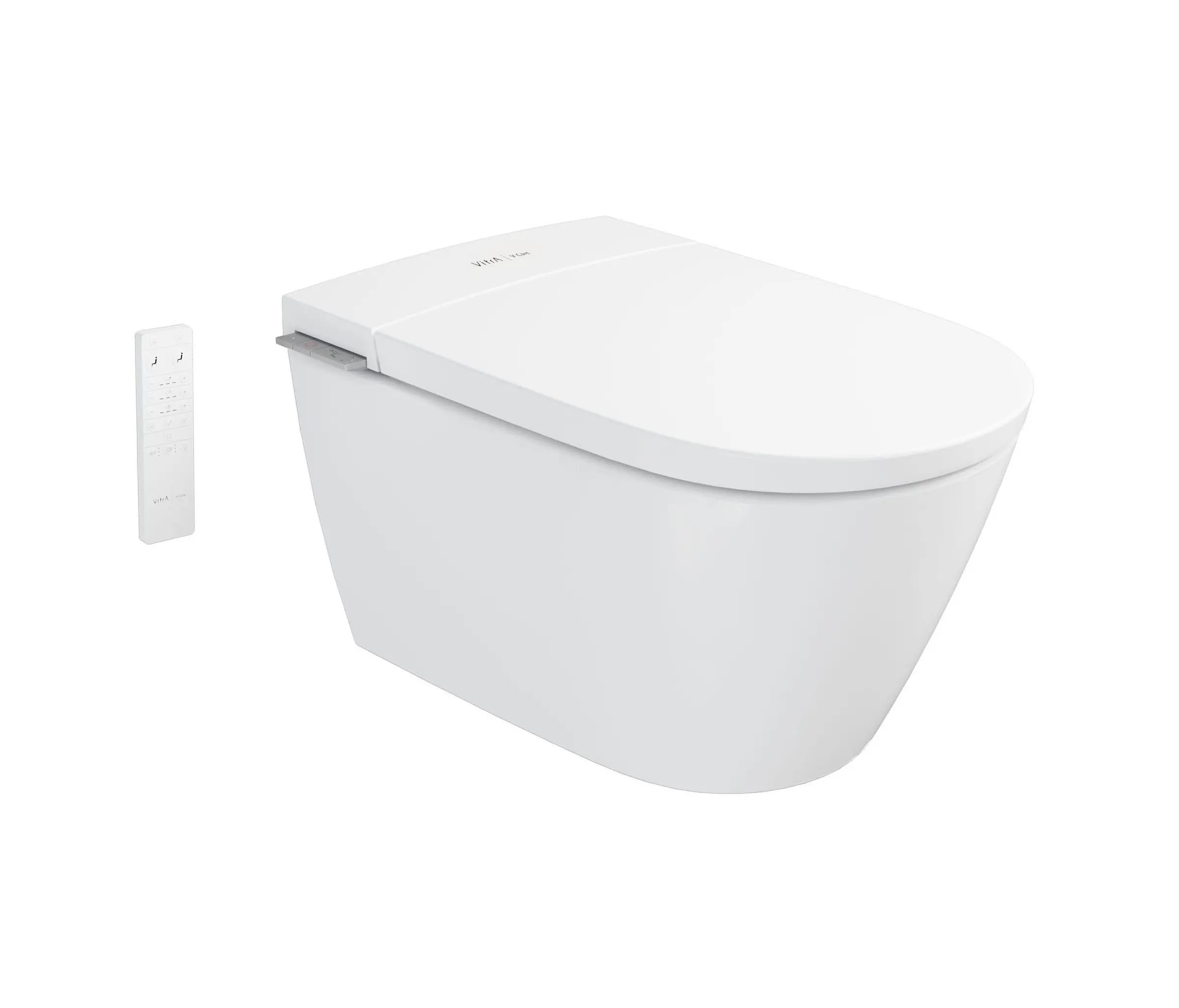 VitrA Bathrooms - V-Care 3 Prime Smart Wall-Hung WC, Vortex, 60 cm Clean