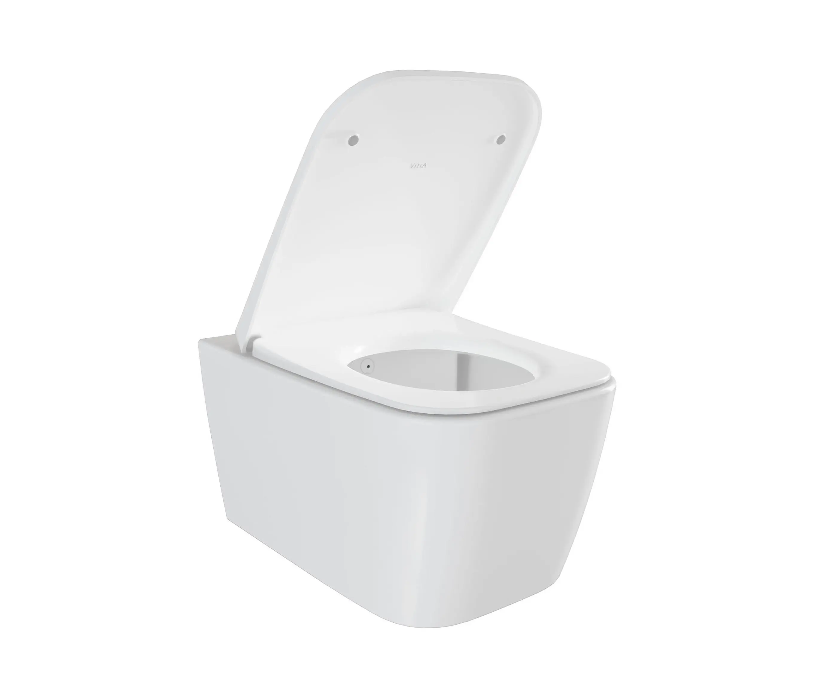 VitrA Bathrooms - QuantumFlush wall-hung WC pan, 56 cm Hidden fixation, clean