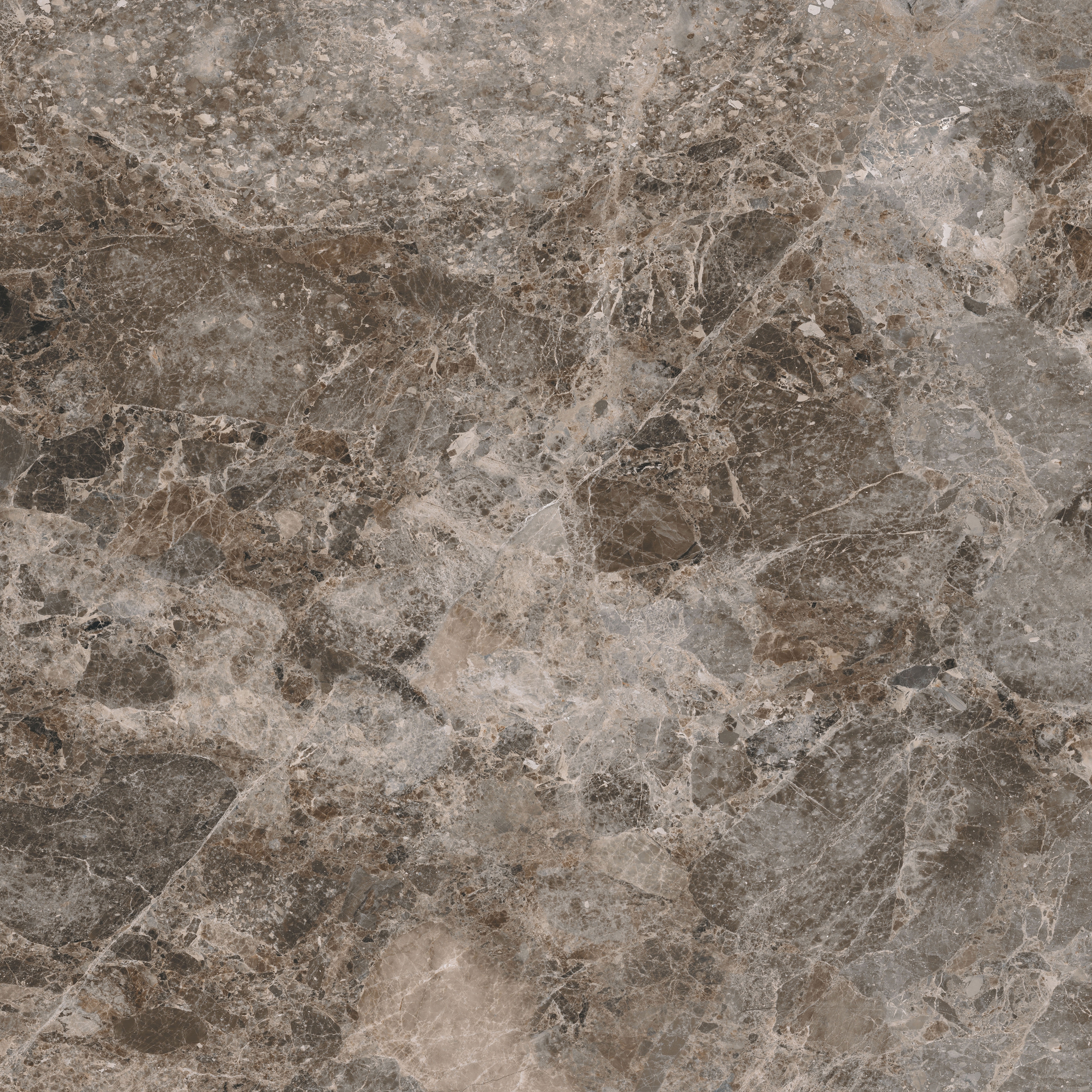 Marbleart 120x120, Glossy, Emperador greige, Floor Tiles, Wall Tiles 120x120, FLPR, 9mm, Glazed porcelain