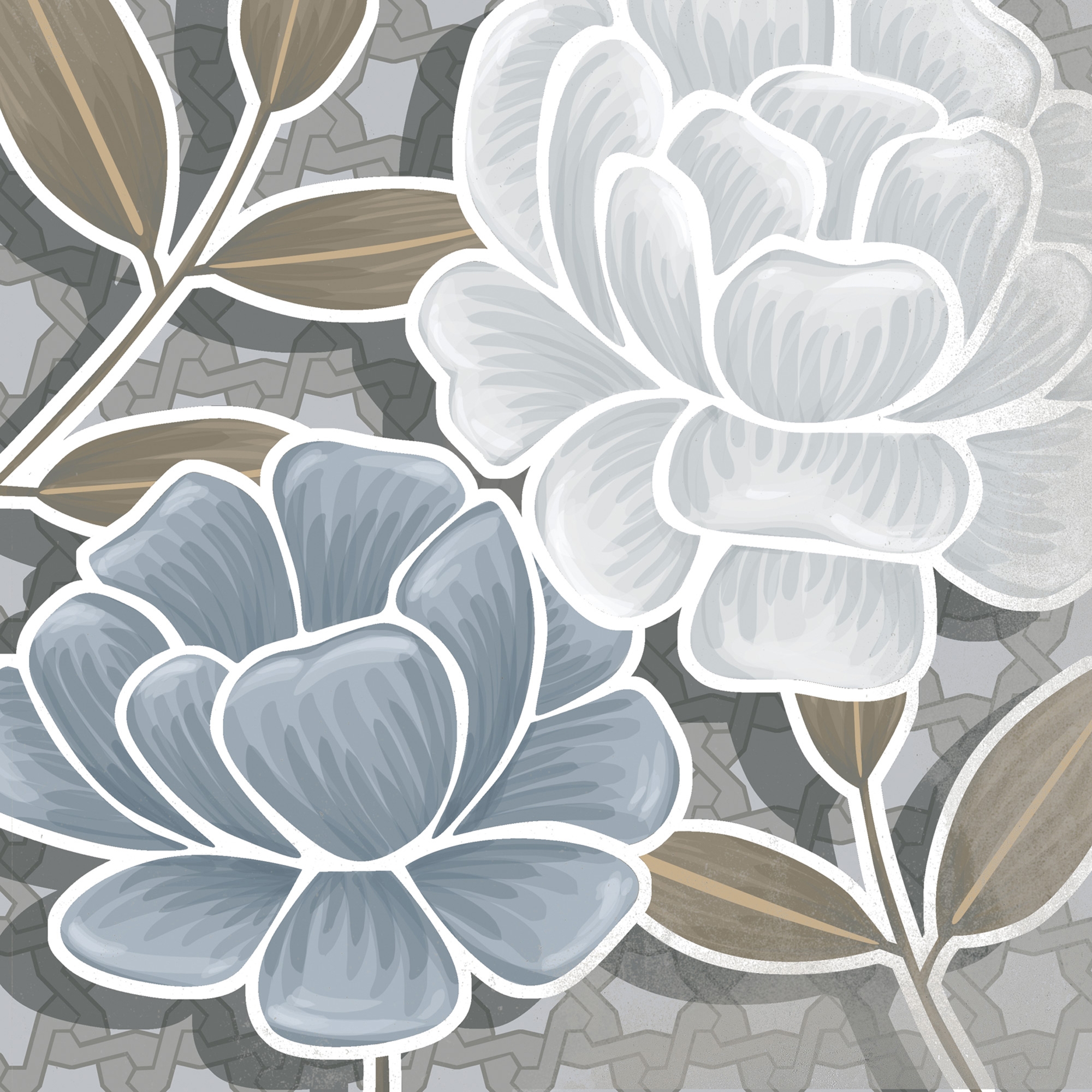 Vodevil | Flore gris