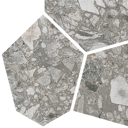 Display product Ceppo di Gre | Mosaico Aymaras Cemento from manufacturer VIVES Cerámica
