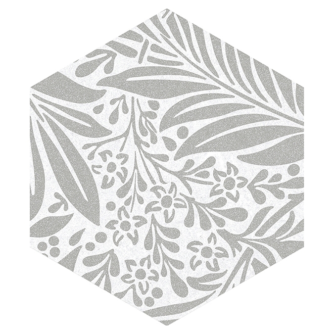 Seine | Hexágono Duroc Multicolor Blanco