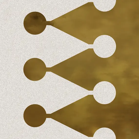 VIVES Cerámica - Filippo Soul Blasón Nacar Oro