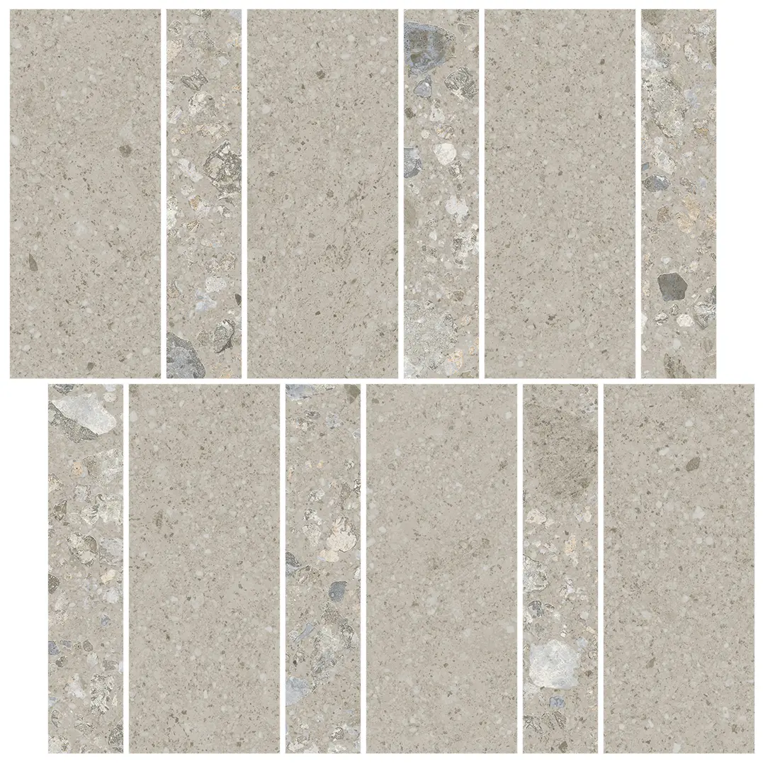 VIVES Cerámica - Pangea Mosaico Amasia AB|C Crema