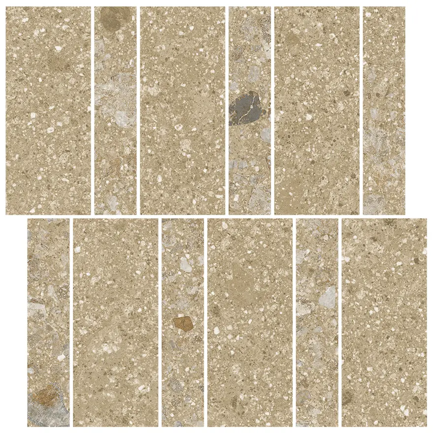 VIVES Cerámica - Pangea Mosaico Amasia AB|C Mostaz