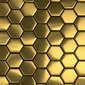 Display product Hexa gold from manufacturer The Inox in Color®