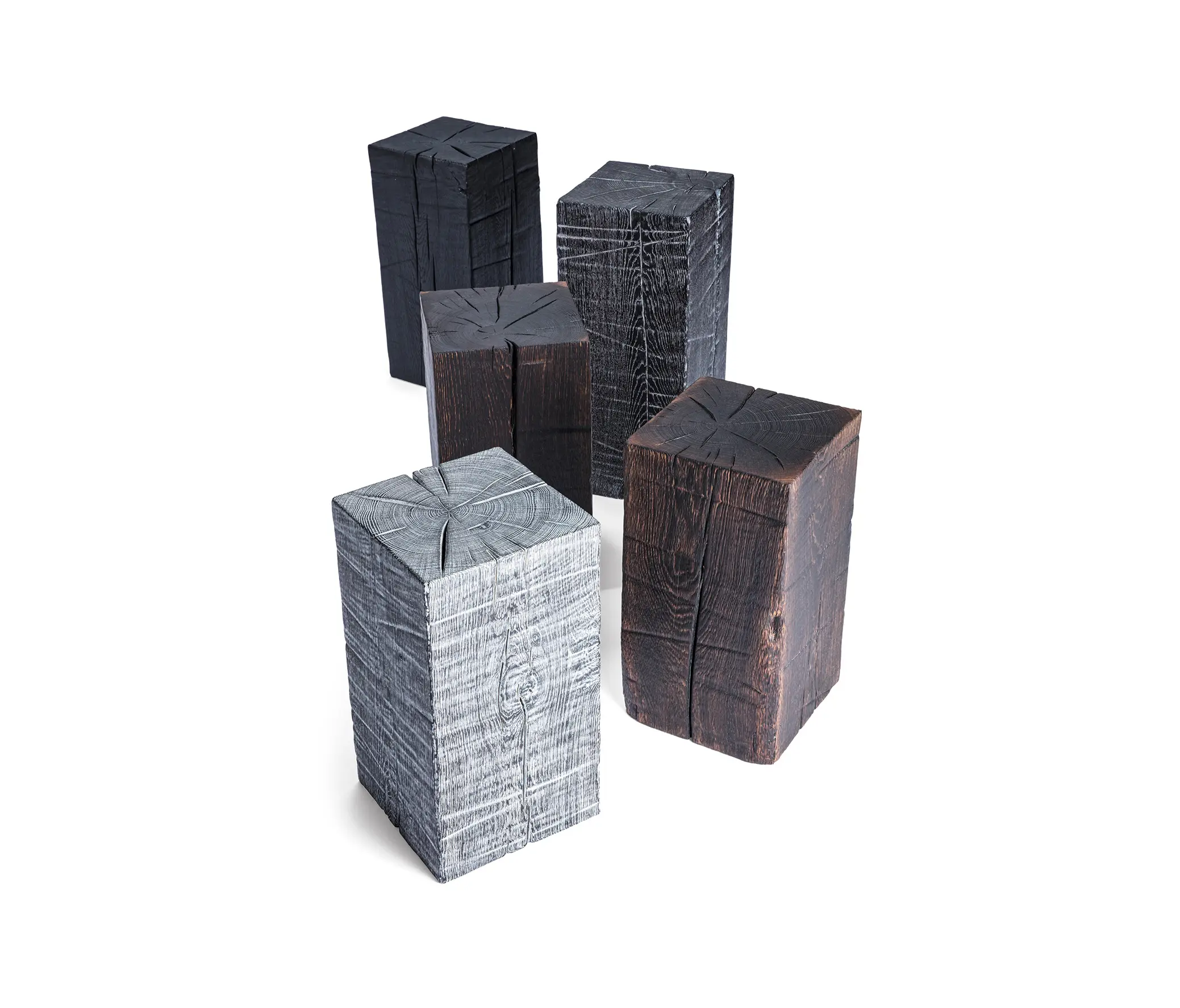 Janua - SK 02 Cube Sidetable and Stool