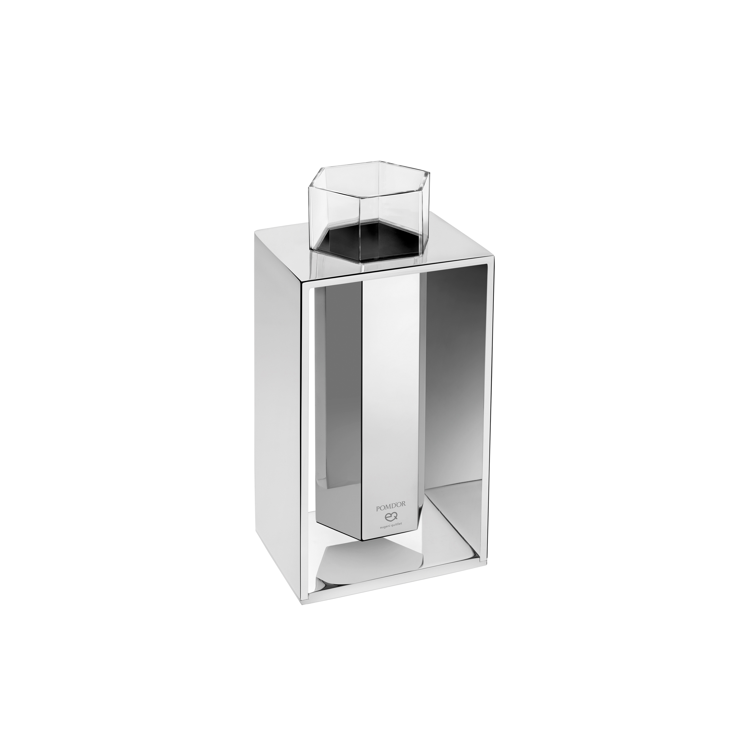 Vertoon produk Mirage Free Standing Brush Holder With Frame van vervaardiger Pomd’Or
