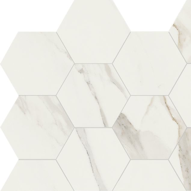 Afficher le produit Anima Décors Esagono | Calacatta Oro du fabricant Caesar