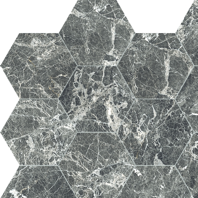 Produkt Anima Dekore Esagono | Grey St.Laurent des Herstellers Caesar anzeigen