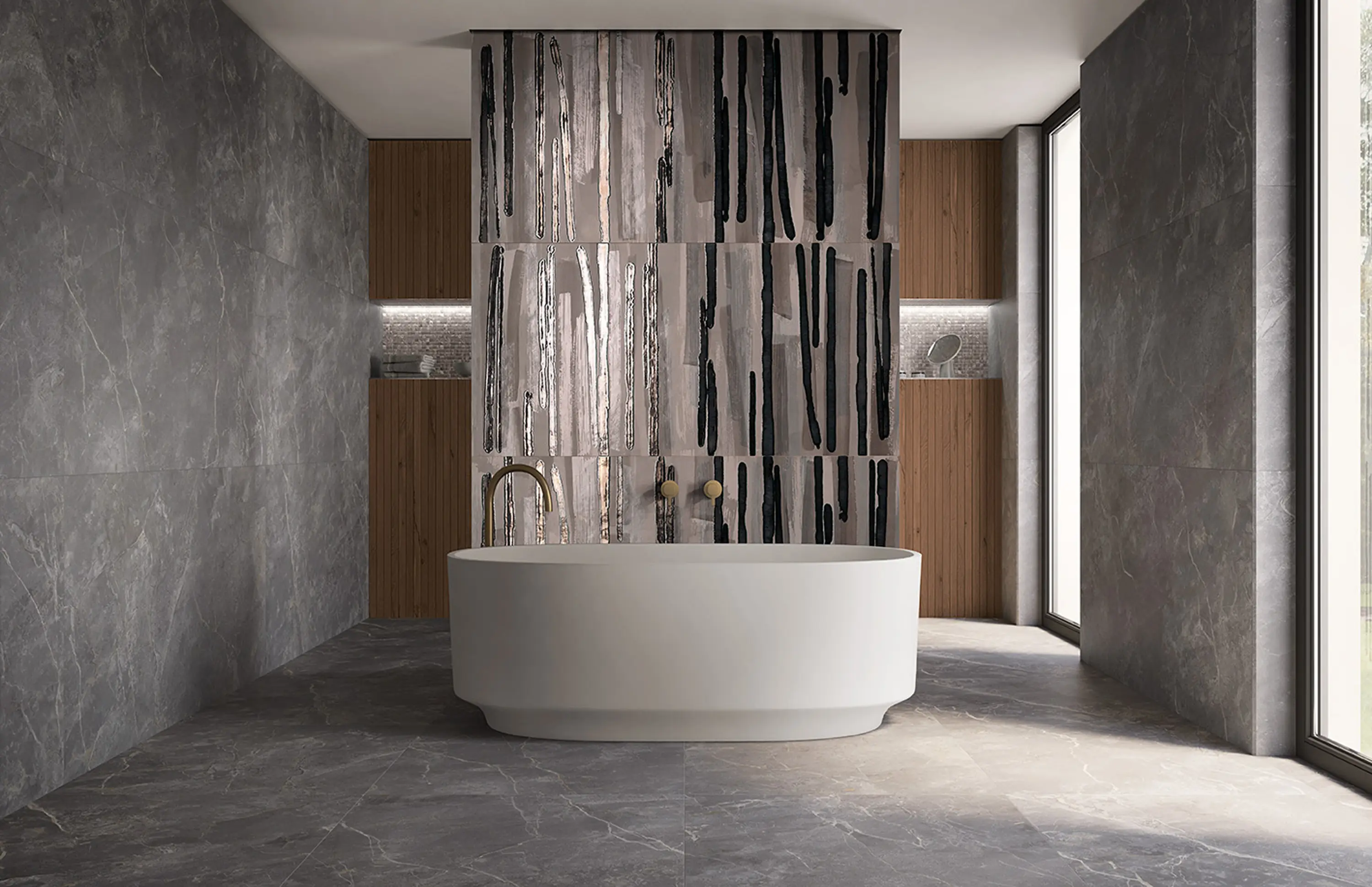 Fap Ceramiche - Roma Stone Pietra Brown Matt 80X160