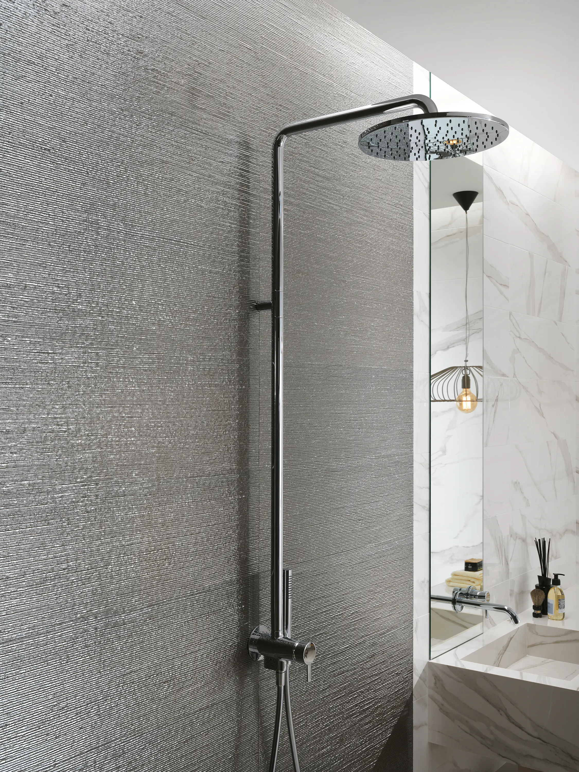 Fap Ceramiche - Roma Diamond Incroci Carrara Nero Reale