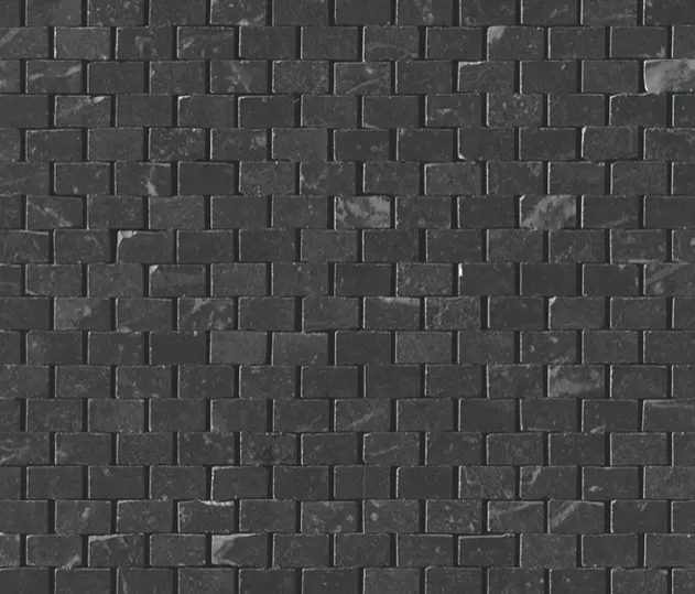 Fap Ceramiche - Roma Grafite Brick Mosaico 30x30
