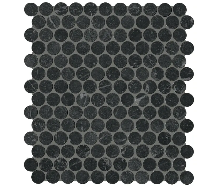 Fap Ceramiche - Roma Grafite Mosaico Round 29,5x32,5