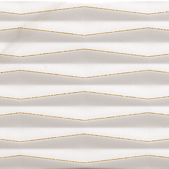 Display product Roma Fold Glitter Calacatta Inserto from manufacturer Fap Ceramiche
