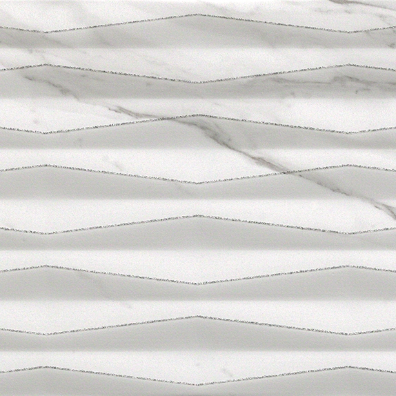 Roma Fold Glitter Statuario Inserto