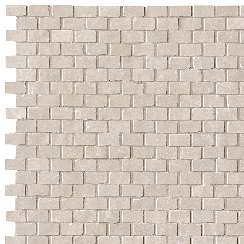 Vertoon produk Maku Grey Brick Mosaico van vervaardiger Fap Ceramiche