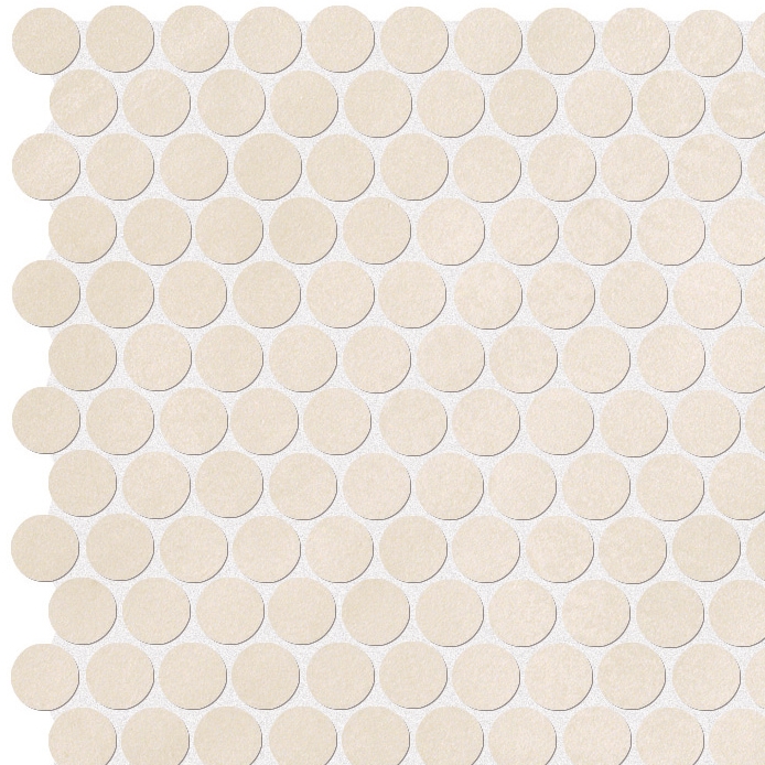 Mostrar el producto Color Now Beige Round Mosaico del fabricante Fap Ceramiche