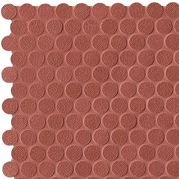 Color Line Copper Marsala Round Mosaico