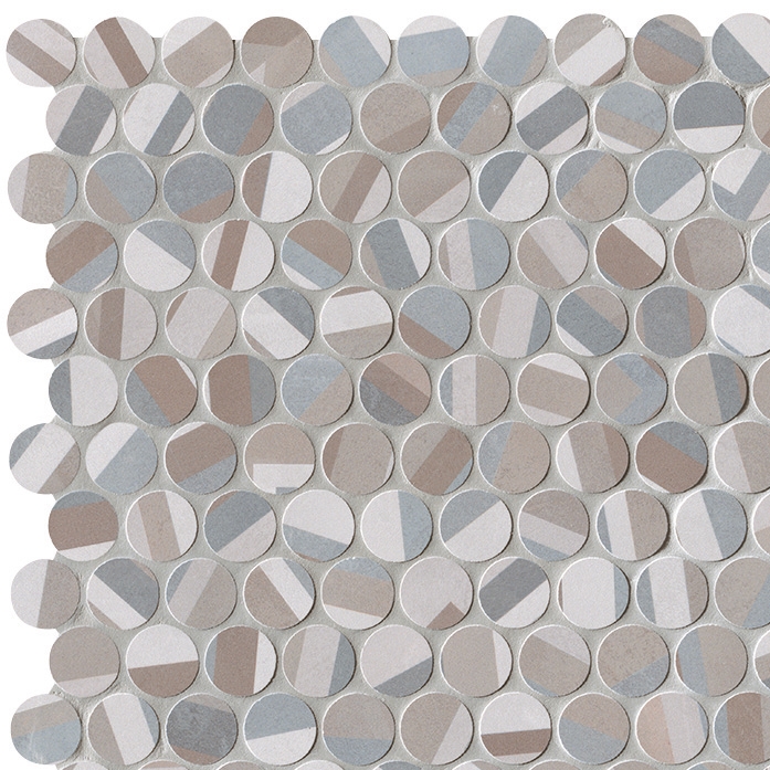 Color Line Deco Round Mosaico