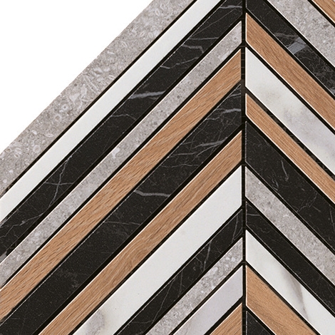 Mostra il prodotto Roma Diamond Mosaico Spinato del produttore Fap Ceramiche