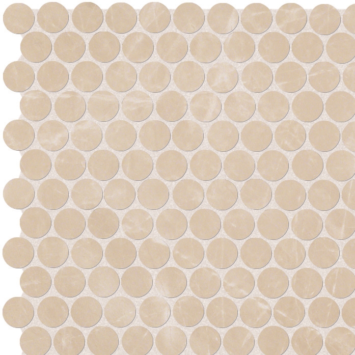 Produkt Roma Diamond Beige Duna Round Mosaico des Herstellers Fap Ceramiche anzeigen