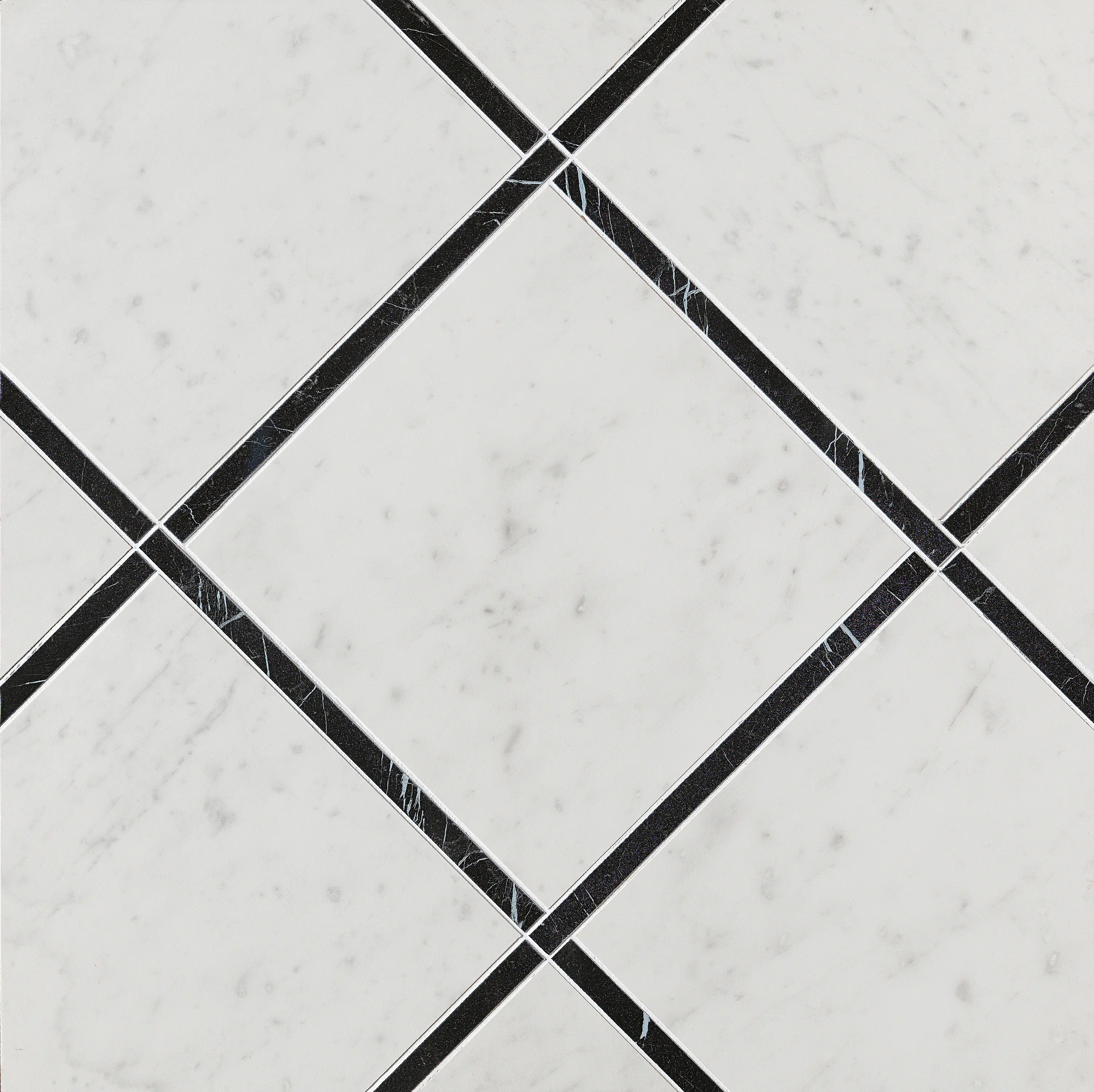 Fap Ceramiche - Roma Diamond Incroci Carrara Nero Reale