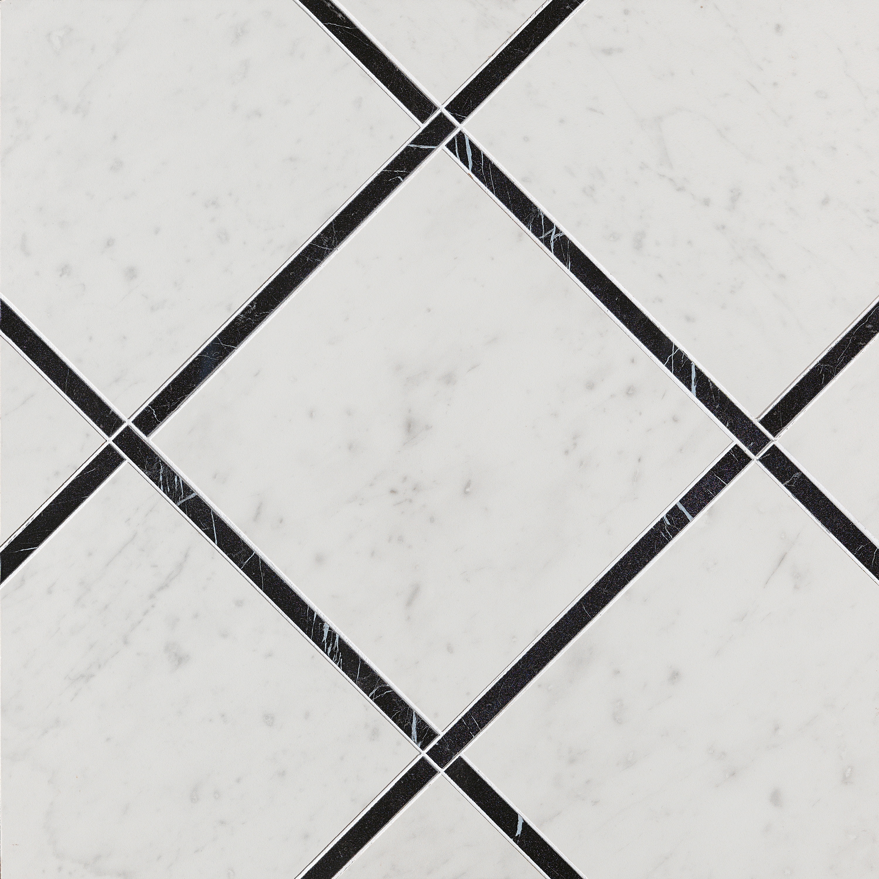Produkt Roma Diamond Incroci Carrara Nero Reale des Herstellers Fap Ceramiche anzeigen