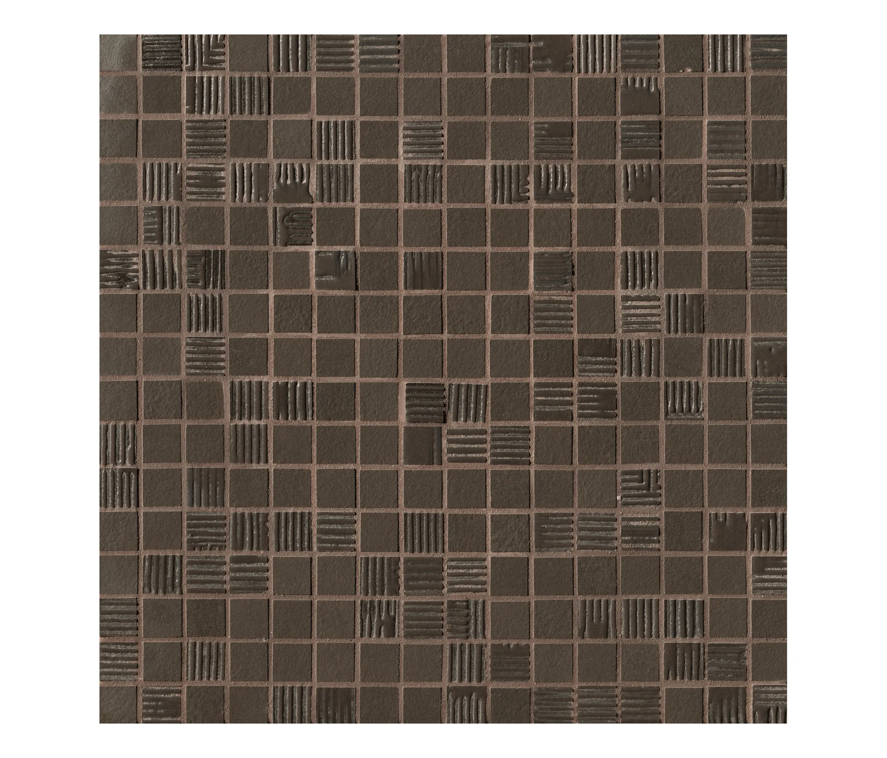 Fap Ceramiche - Mat&More Brown Mosaico
