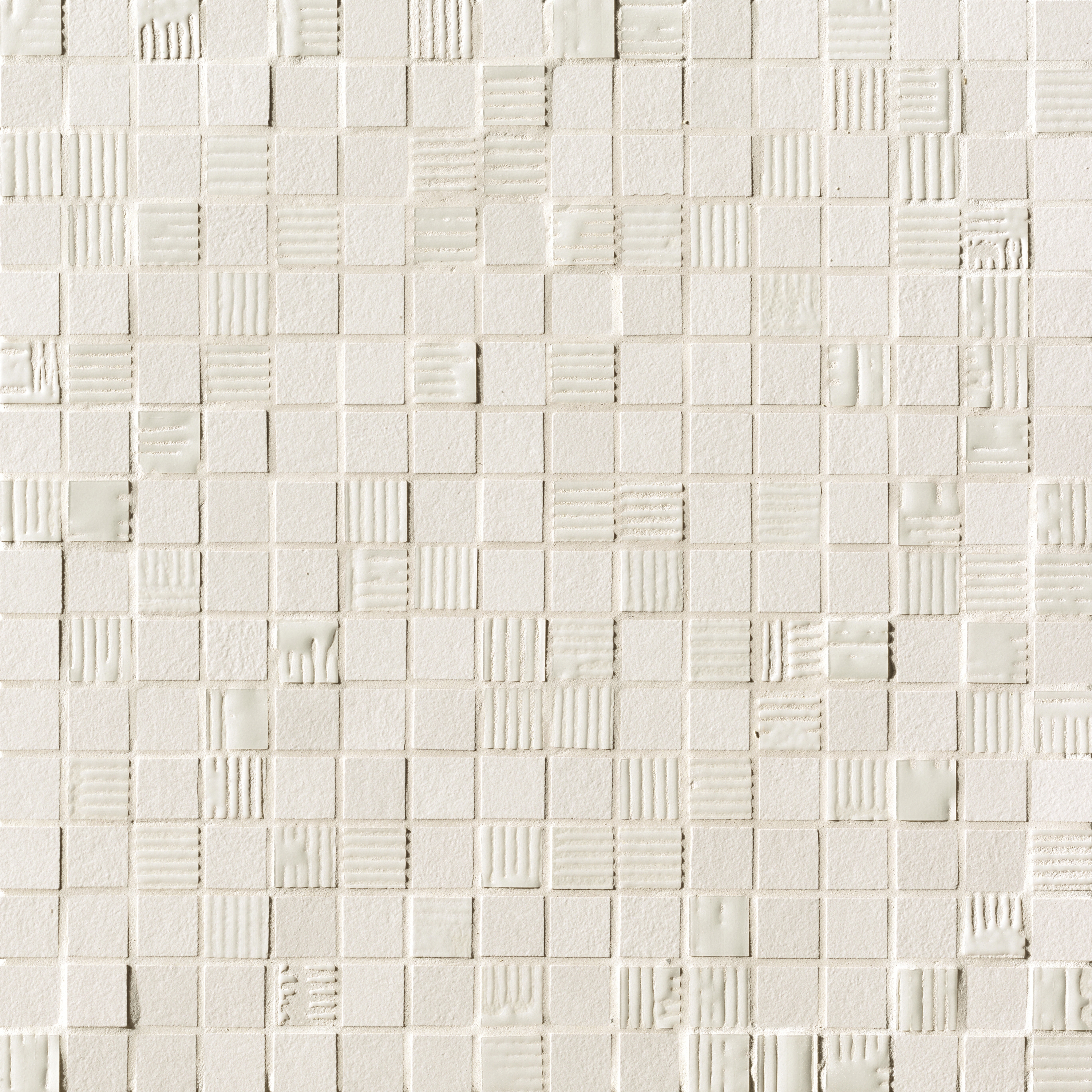 Mat&More White Mosaico
