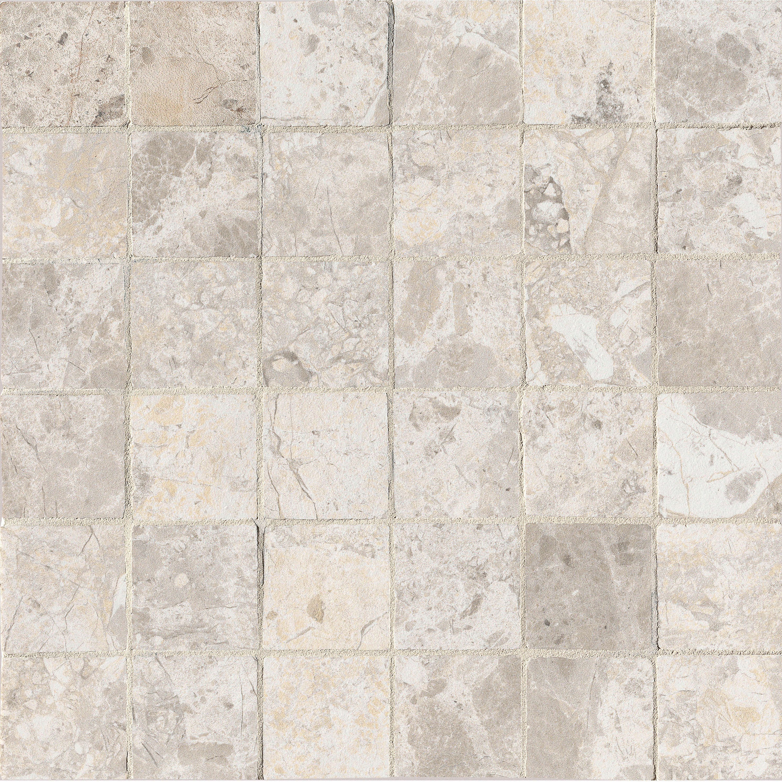 Nativa White Macromosaico Anticato 30X30