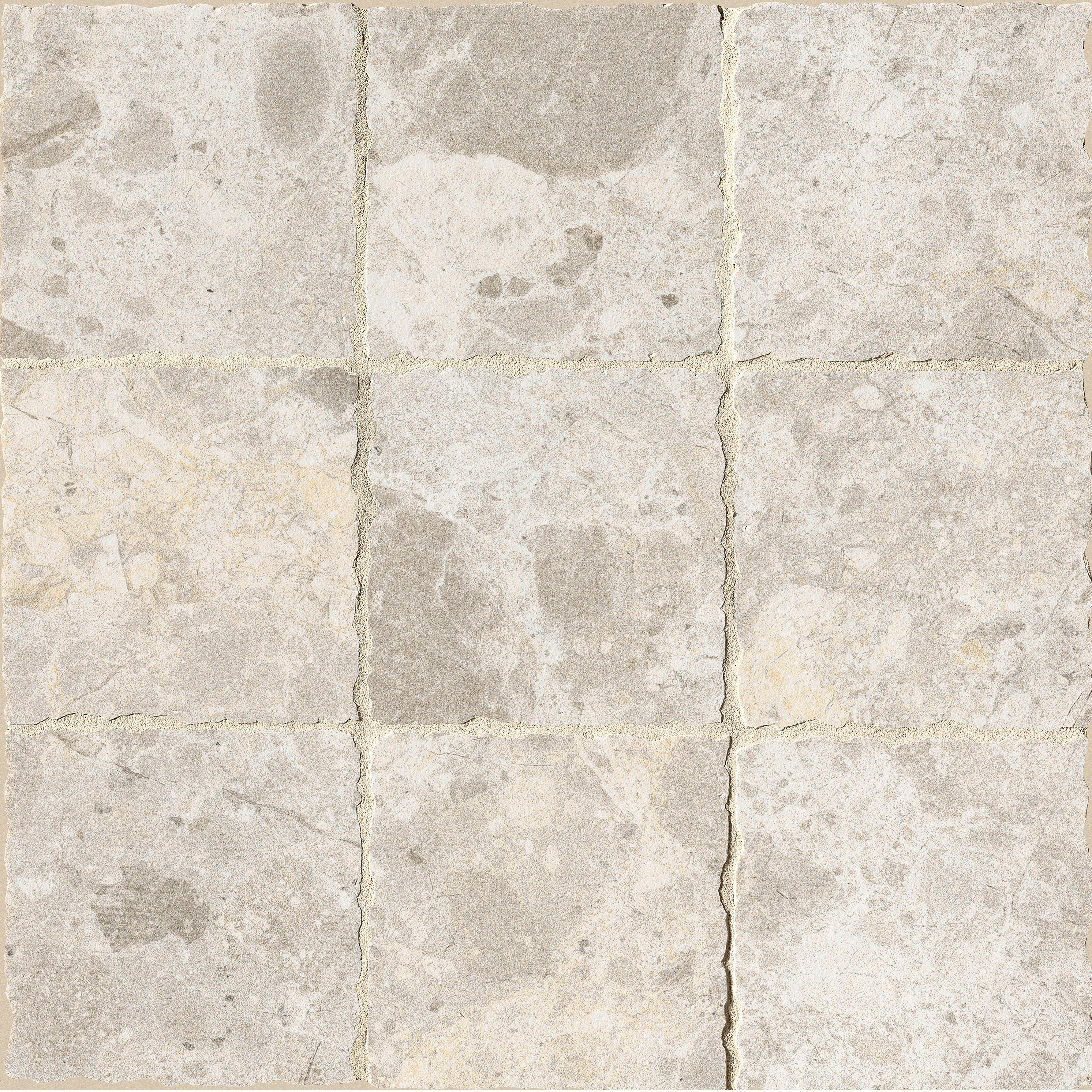 Nativa White Maxi Mosaico Anticato 30X30