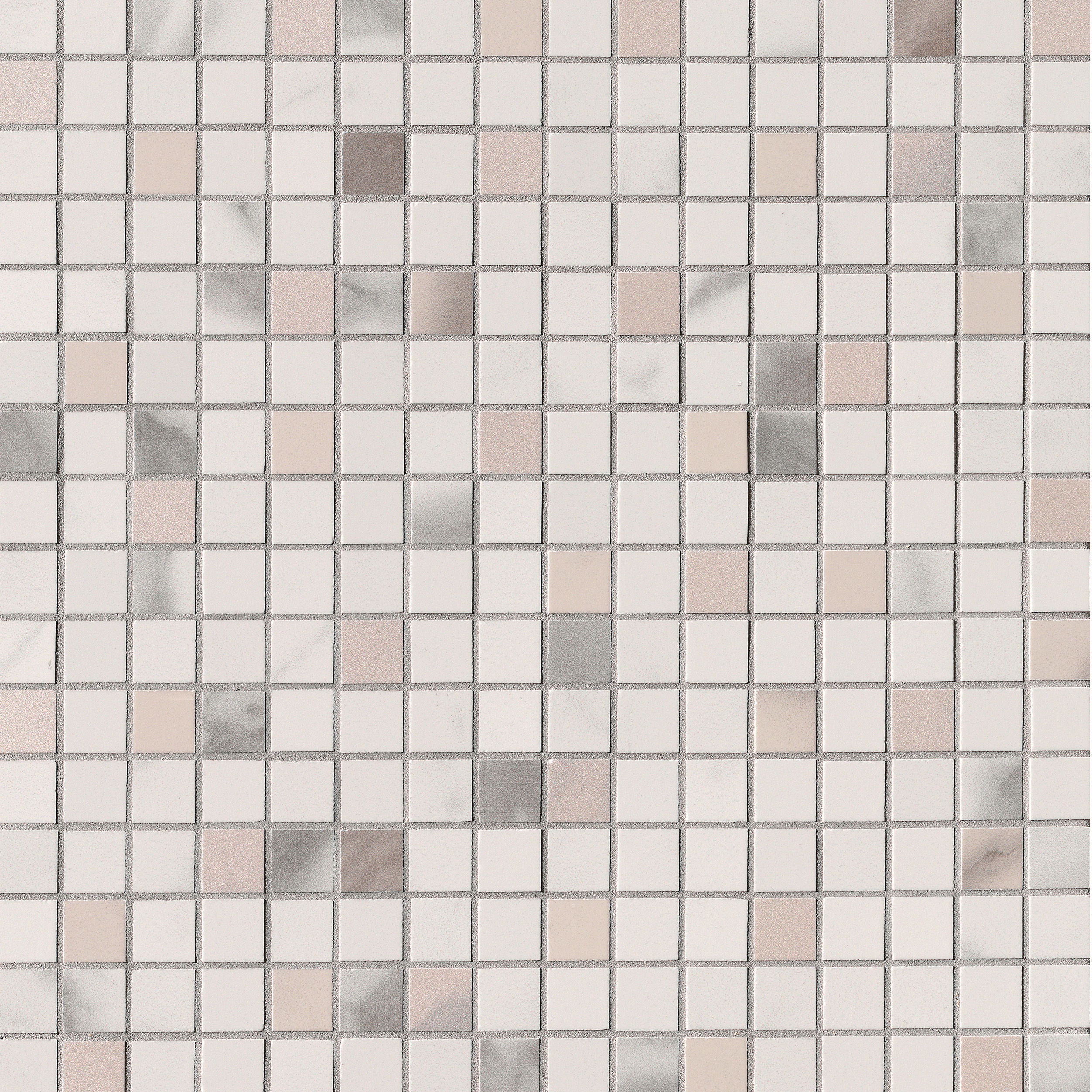 Roma Gold Carrara Superiore Mosaico Brillante 30,5X30,5