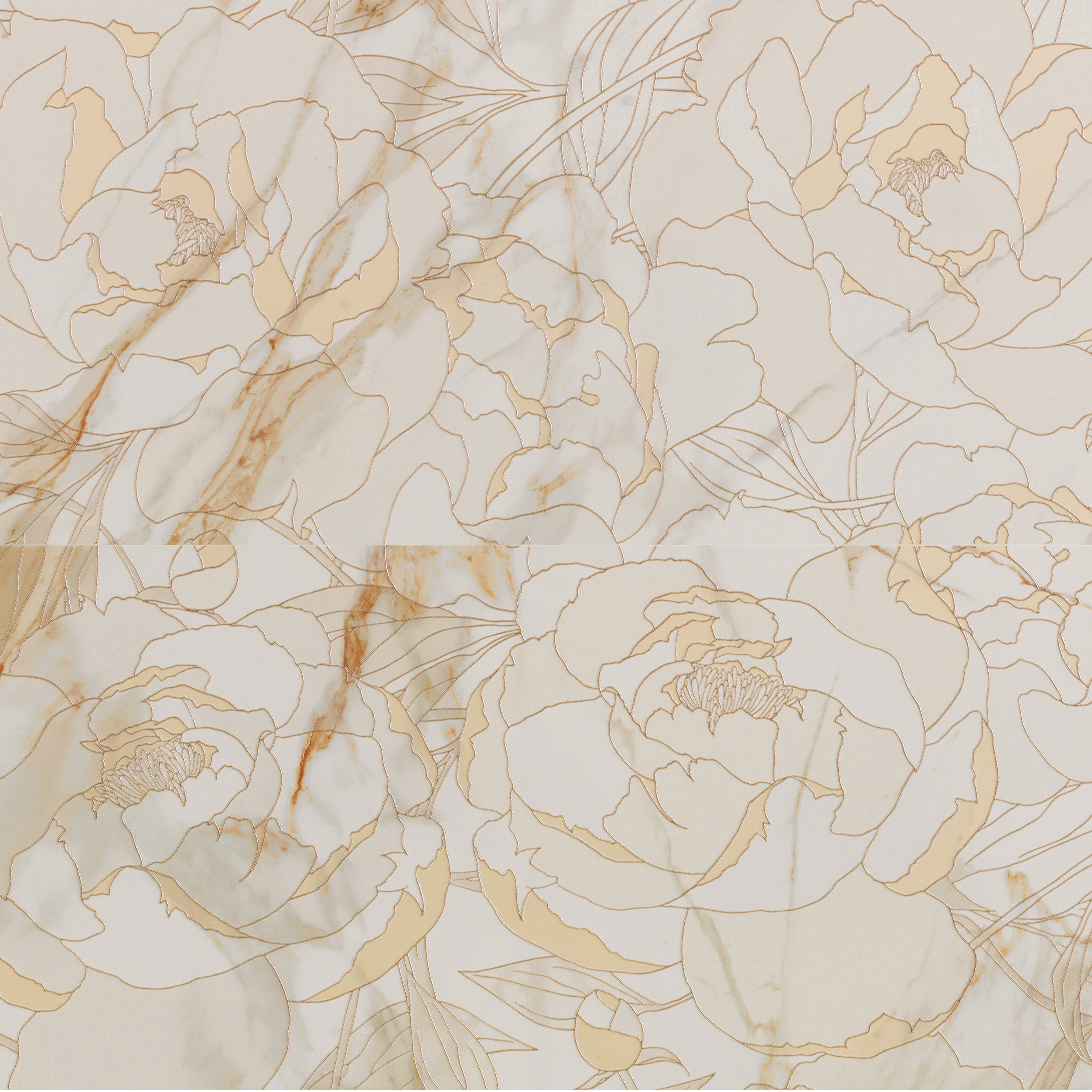 Produkt Roma Gold Rose Calacatta Oro Inserto Mix 2 100X120 des Herstellers Fap Ceramiche anzeigen