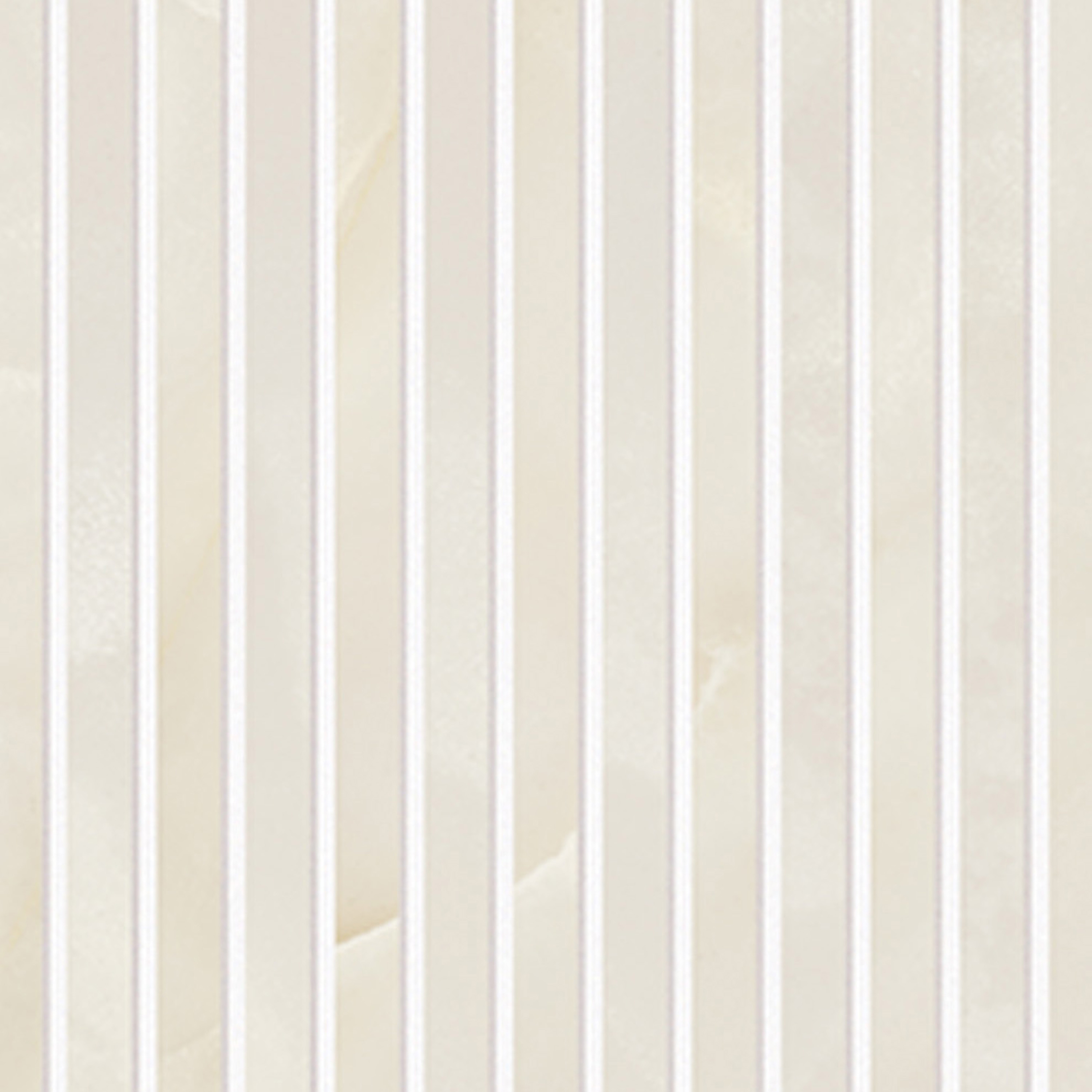 Gemme Bianco Tratti Mosaico Brillante 30X30