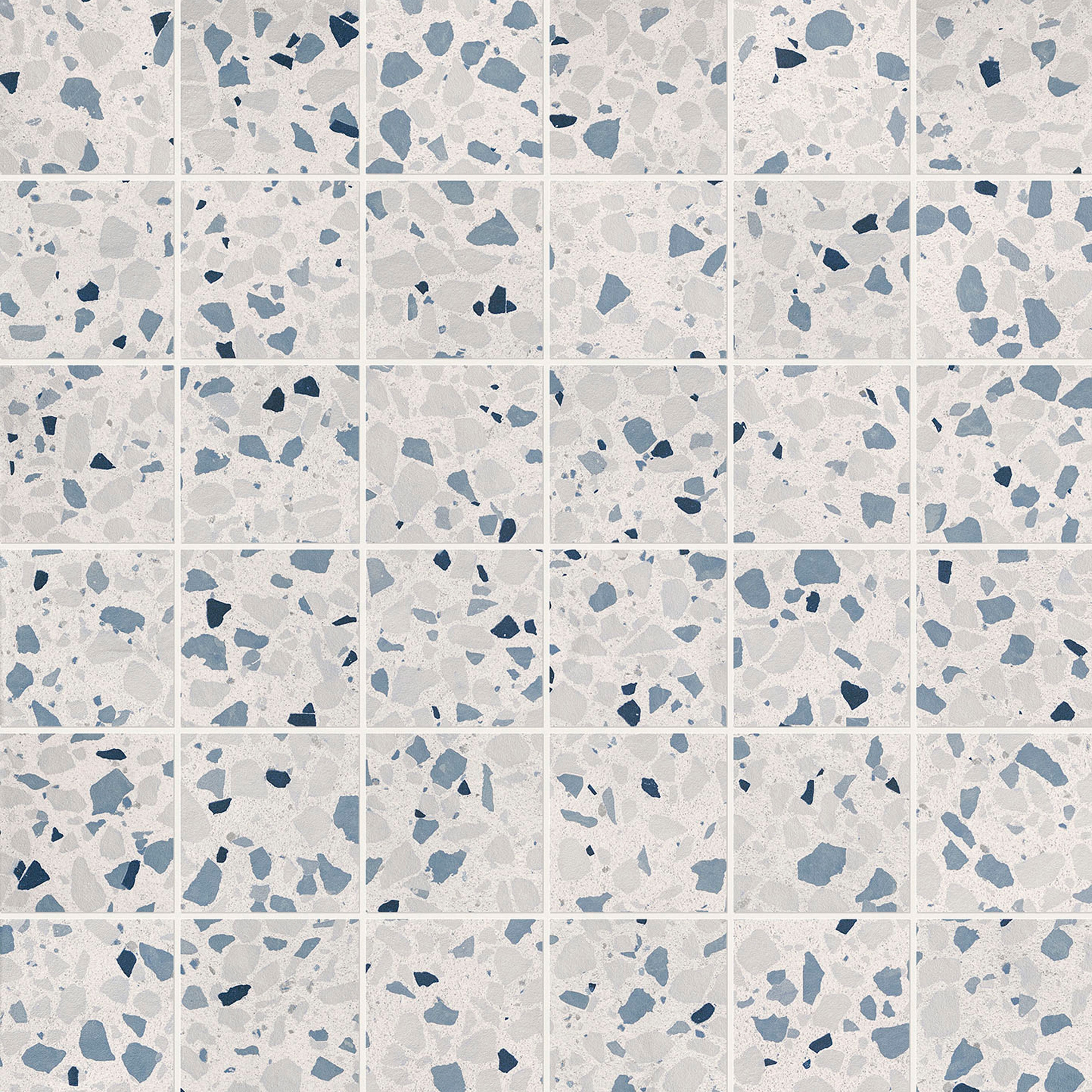 Glim Gemme Azzurro Macromosaico Matt 30X30