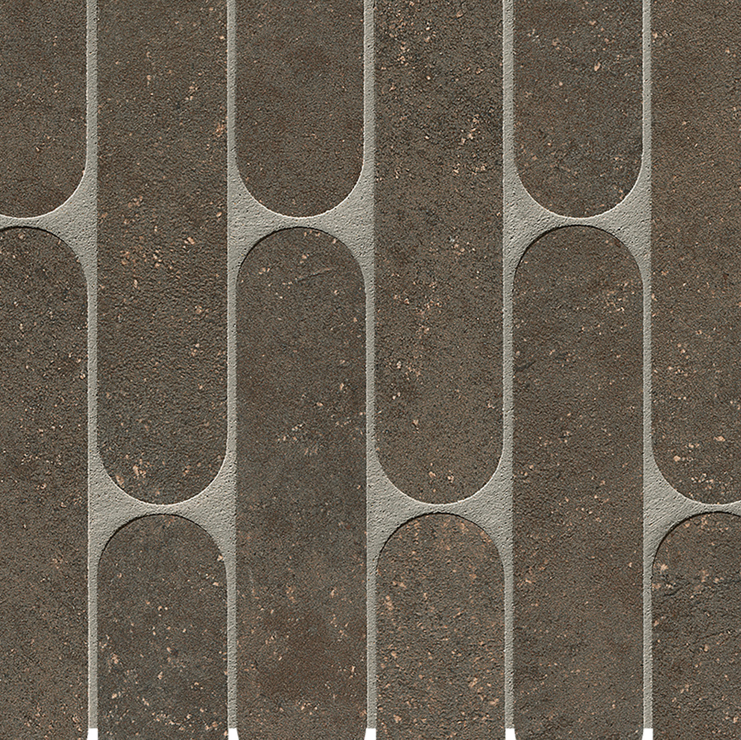 Nobu Cocoa Curve Mosaico Matt 29X29,5