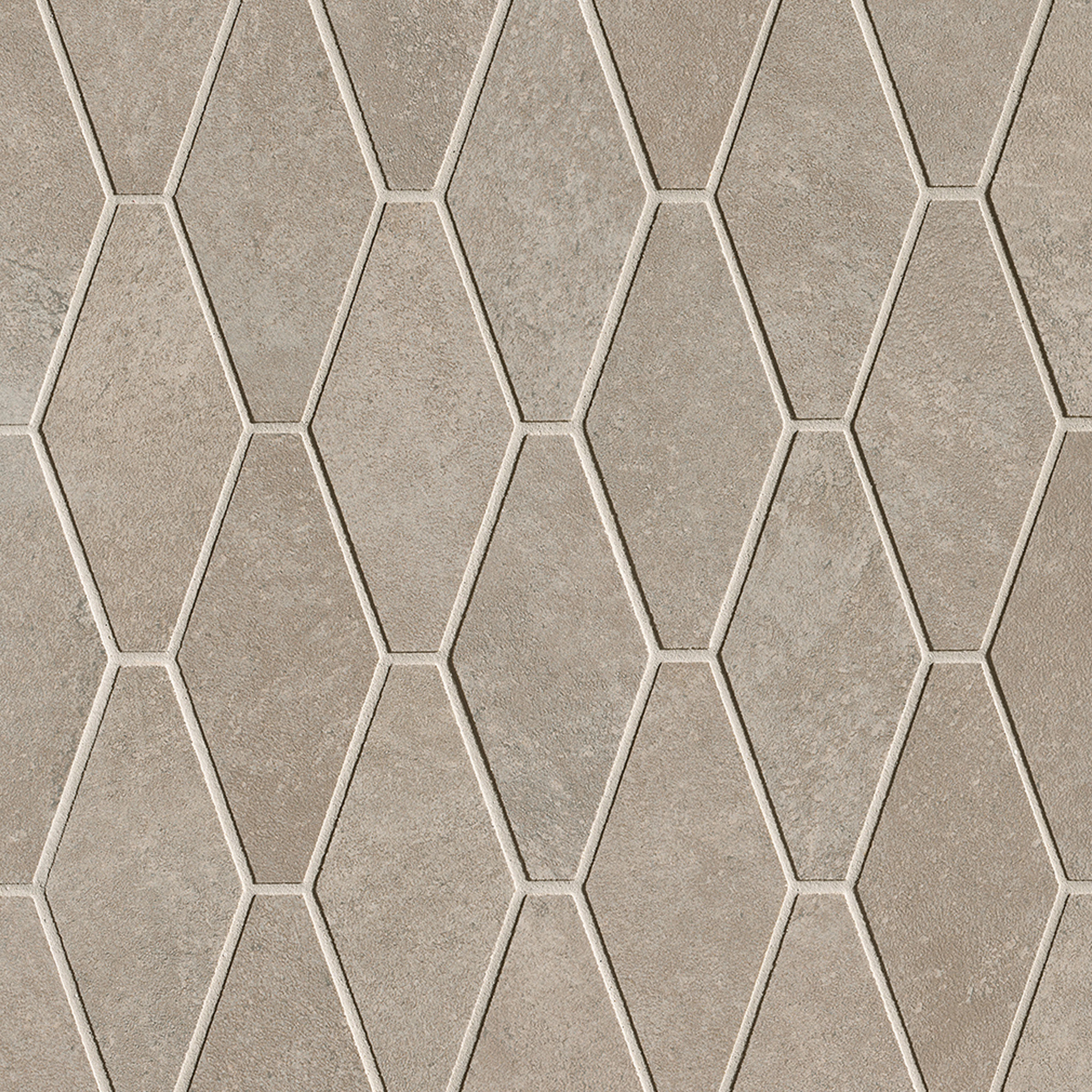 Afficher le produit Nobu Grey Gres Rombi Mosaico Matt 31X35,5 du fabricant Fap Ceramiche