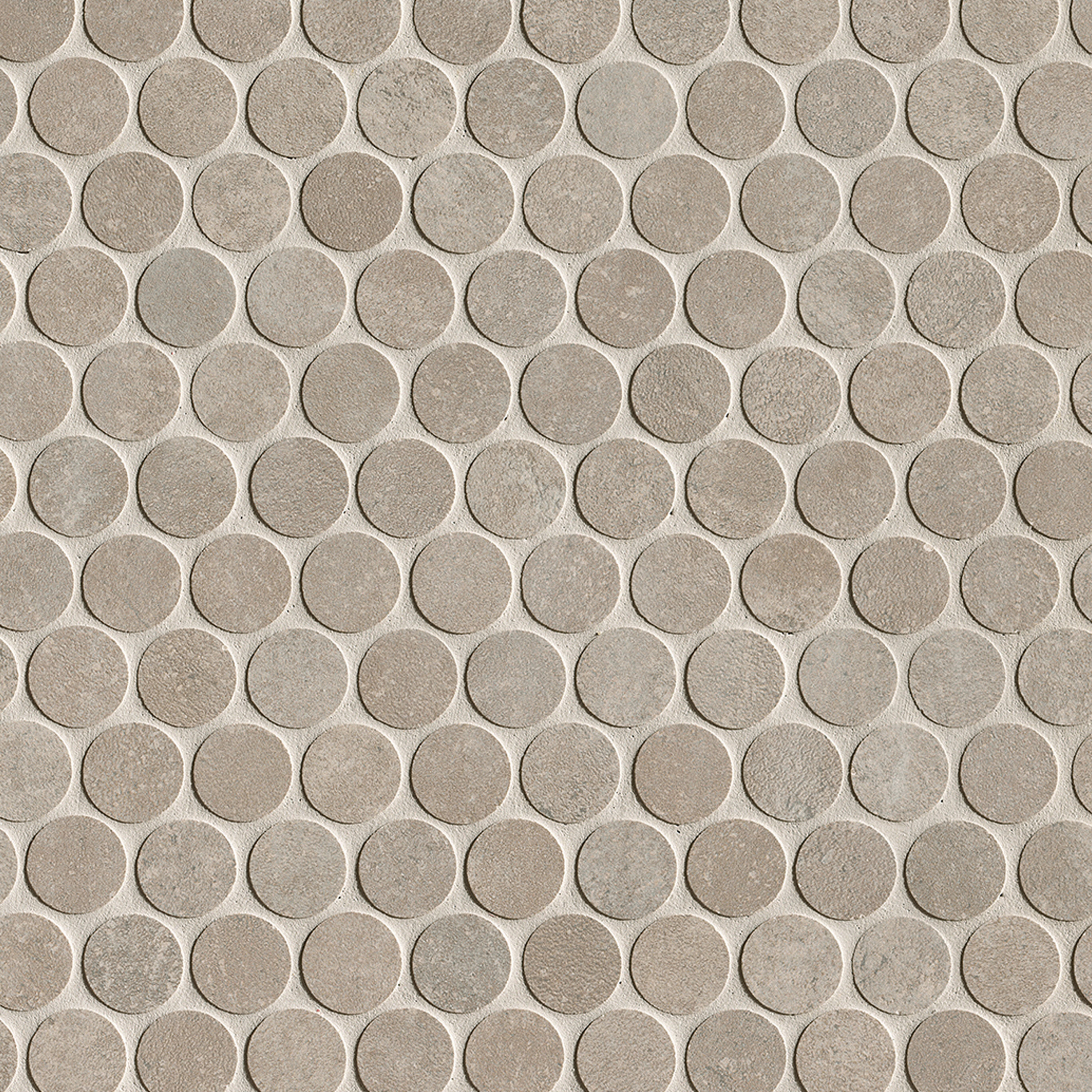 Afficher le produit Nobu Grey Gres Round Mosaico Matt 29,5X35 du fabricant Fap Ceramiche