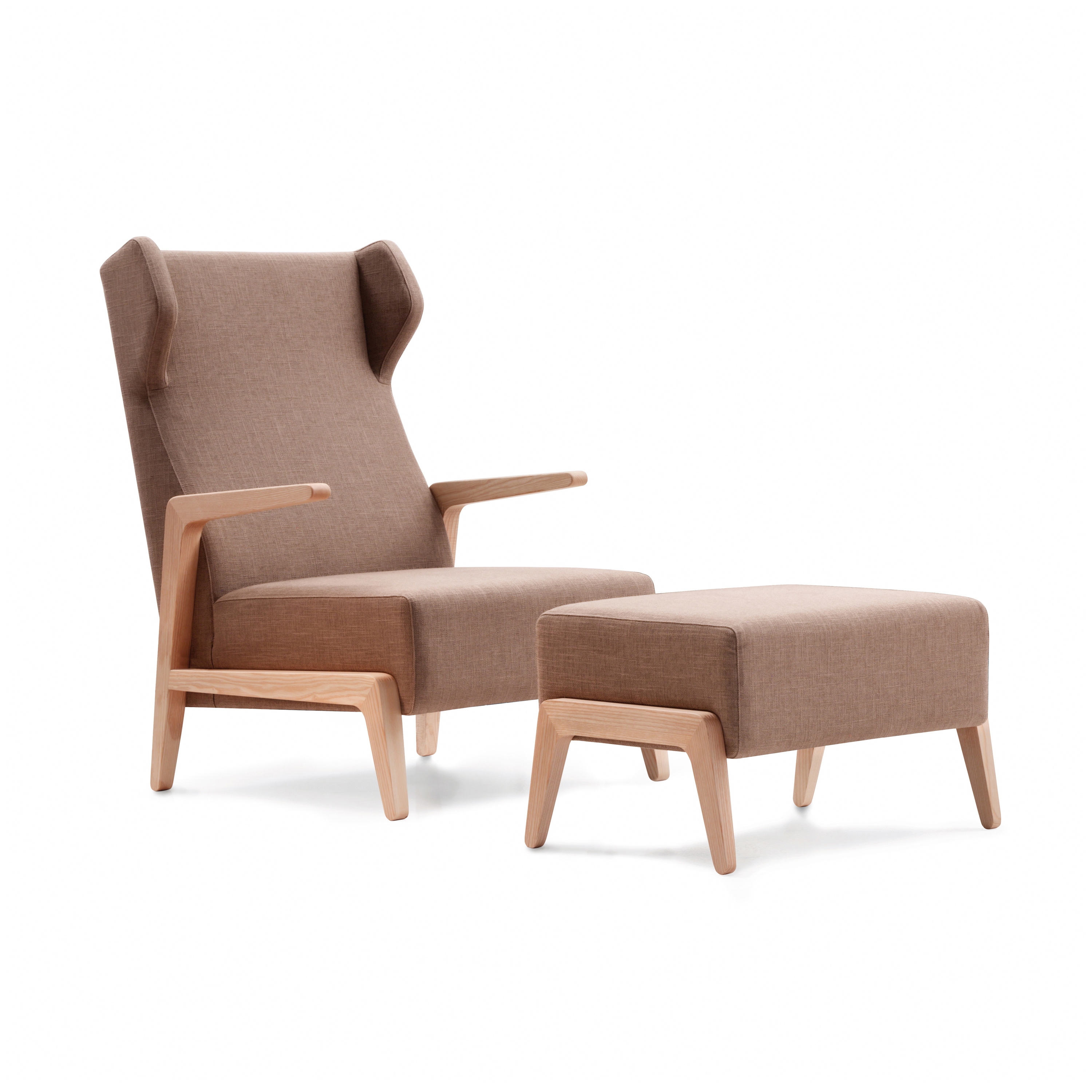 Display product Boomerang with pouf from manufacturer Sancal