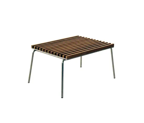 Calma - Trama Teak Footstool