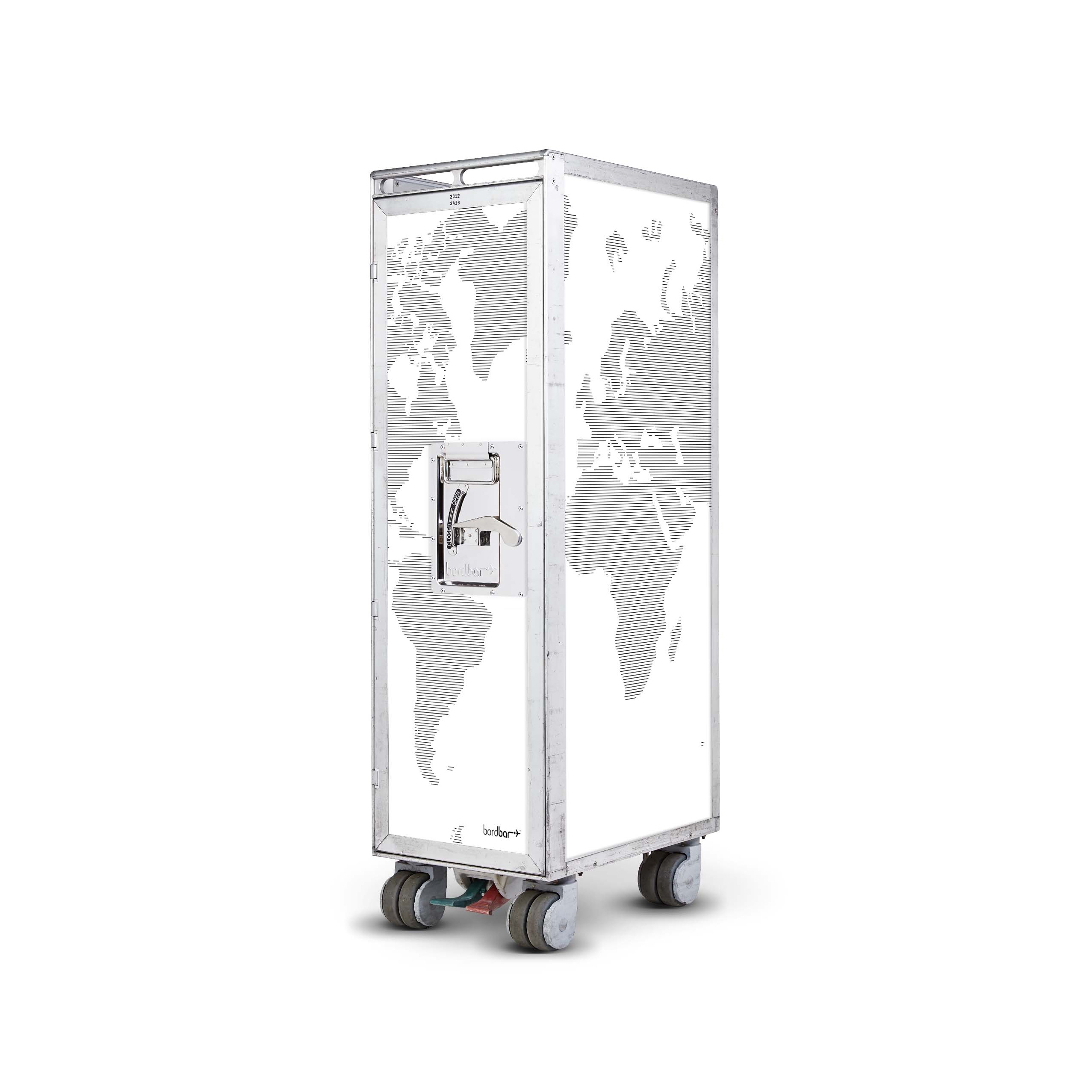 Mostrar el producto bordbar_used_worldmap with black lines del fabricante bordbar