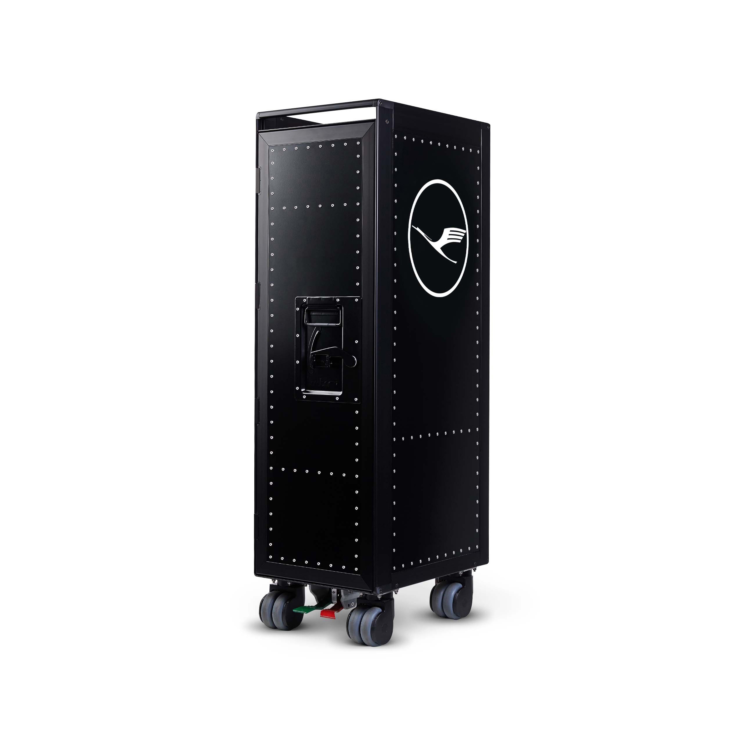 Display product bordbar_rivet rocker_black_Lufthansa classic from manufacturer bordbar
