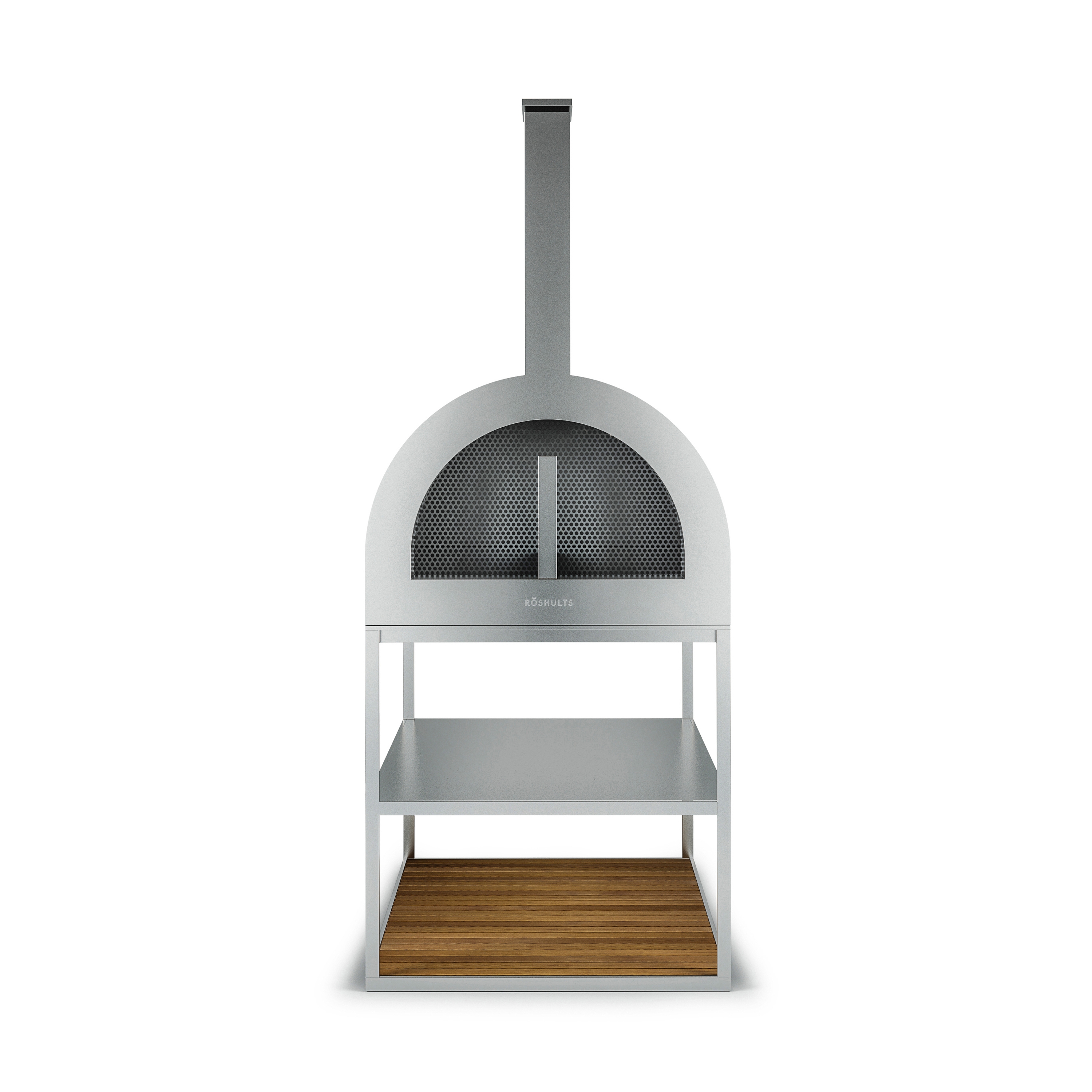 BBQ Wood Oven | Stainless Steel
