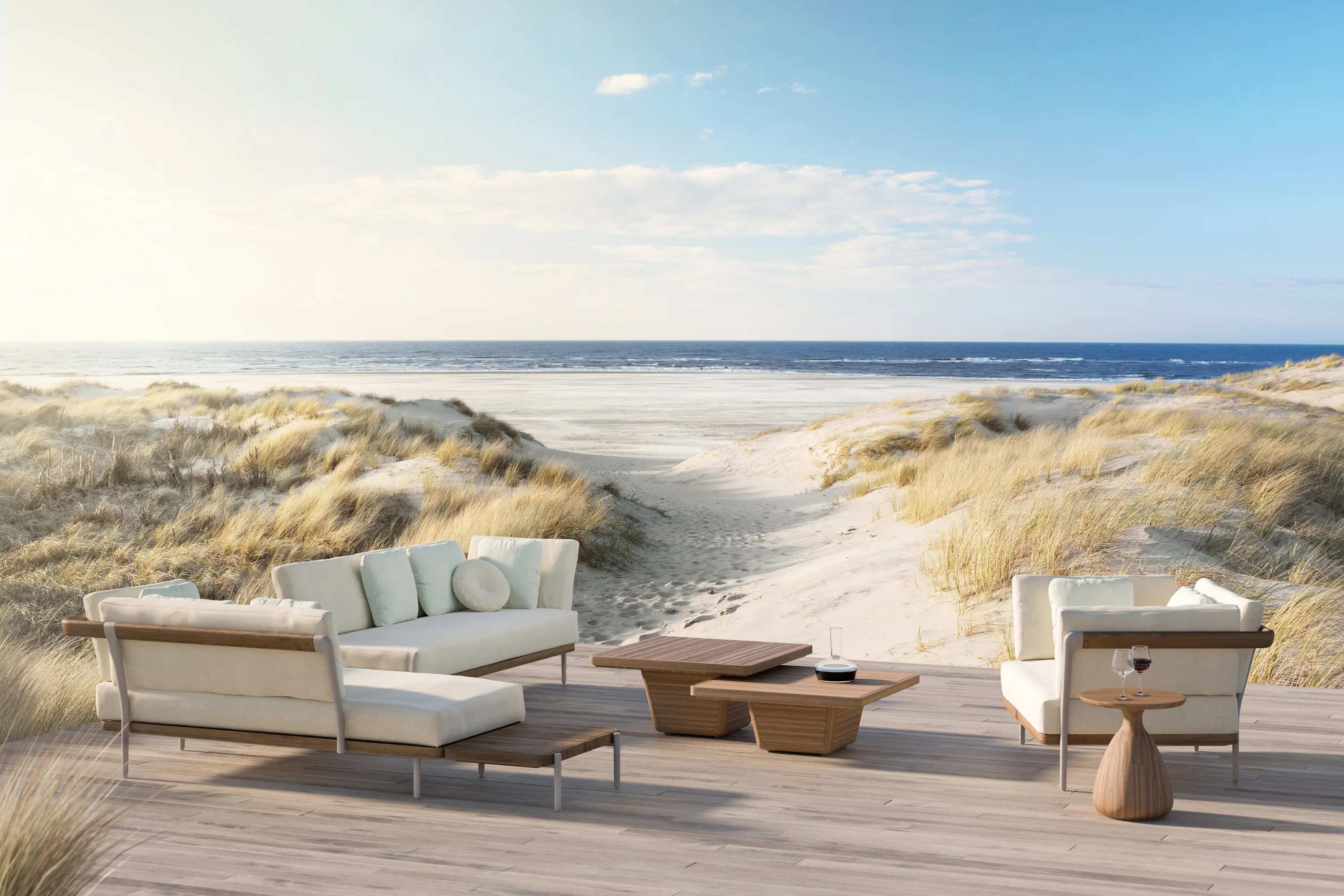 Manutti - Cobi coffee table 79x79x30