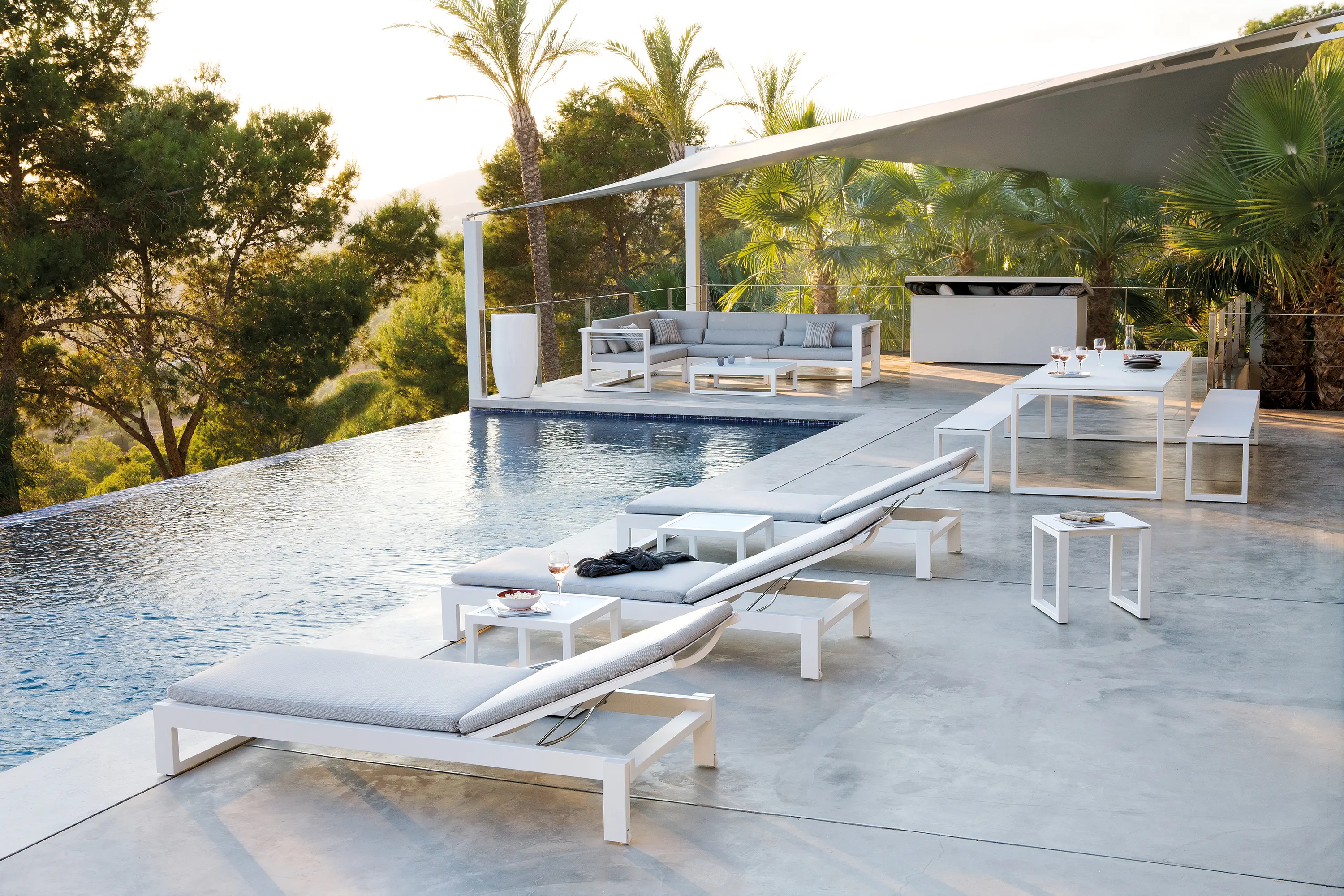 Manutti - Fuse Rectangular dining tables