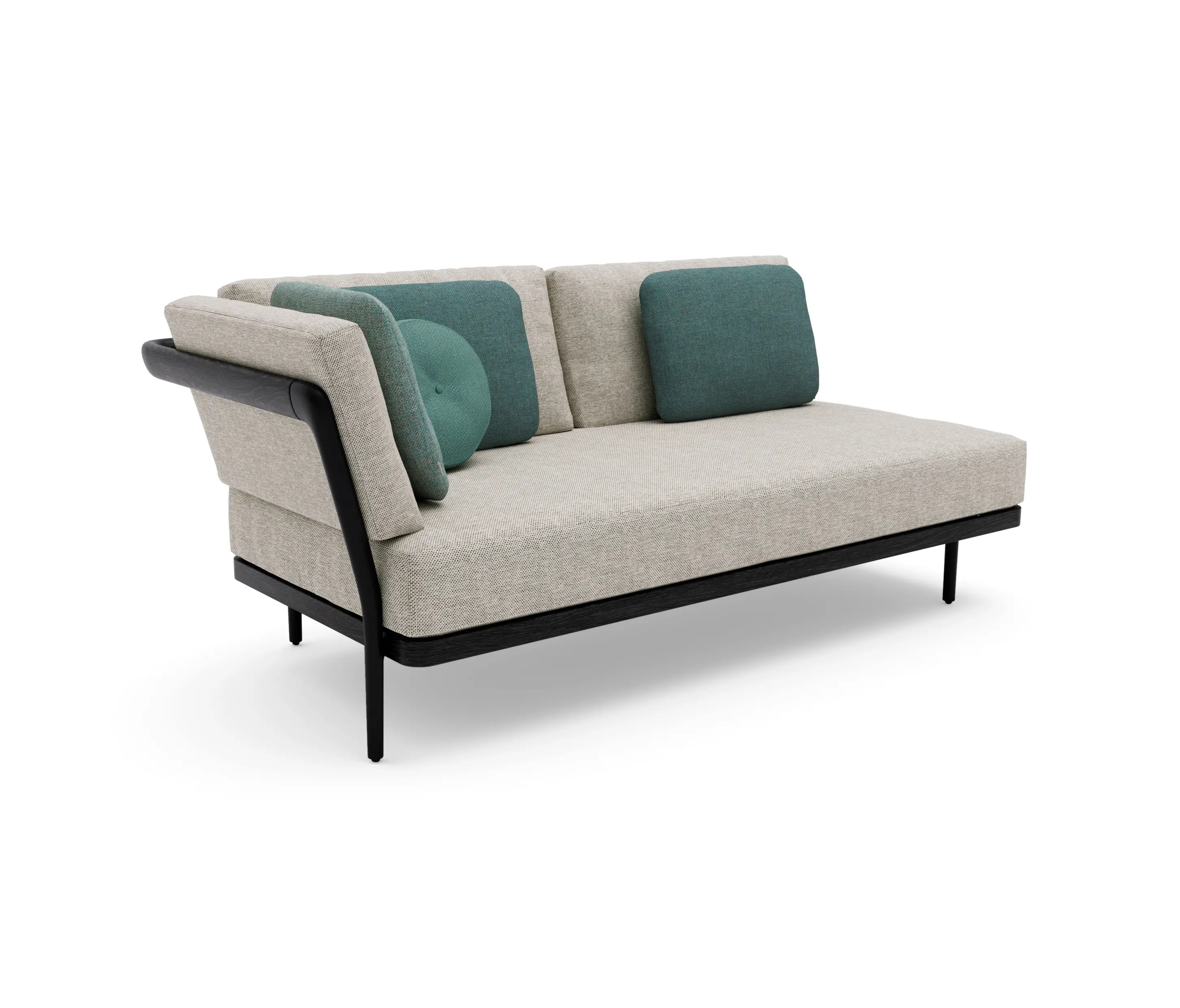 Manutti - Flex right corner double seat