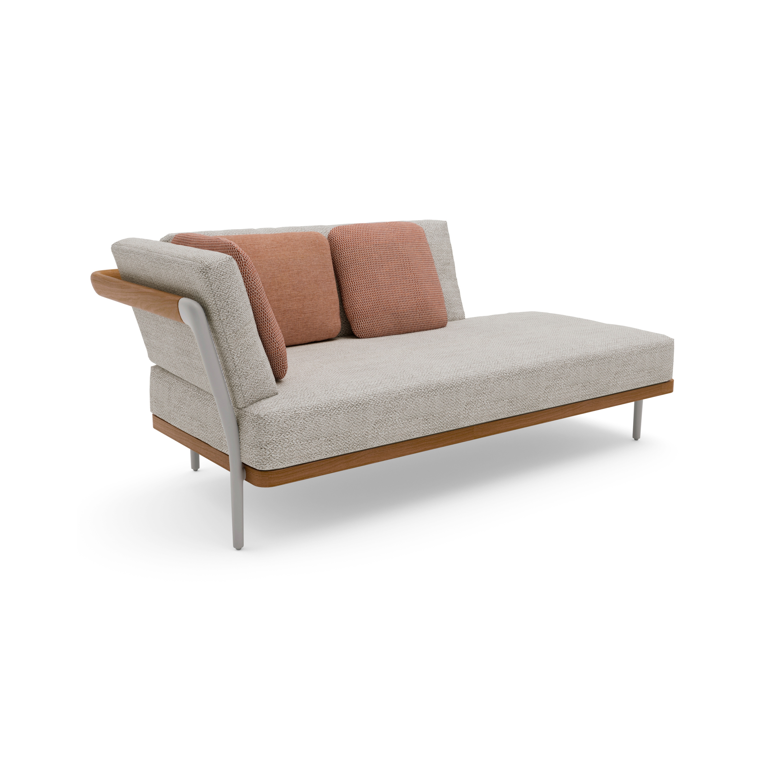 Afficher le produit Flex right corner double end seat du fabricant Manutti