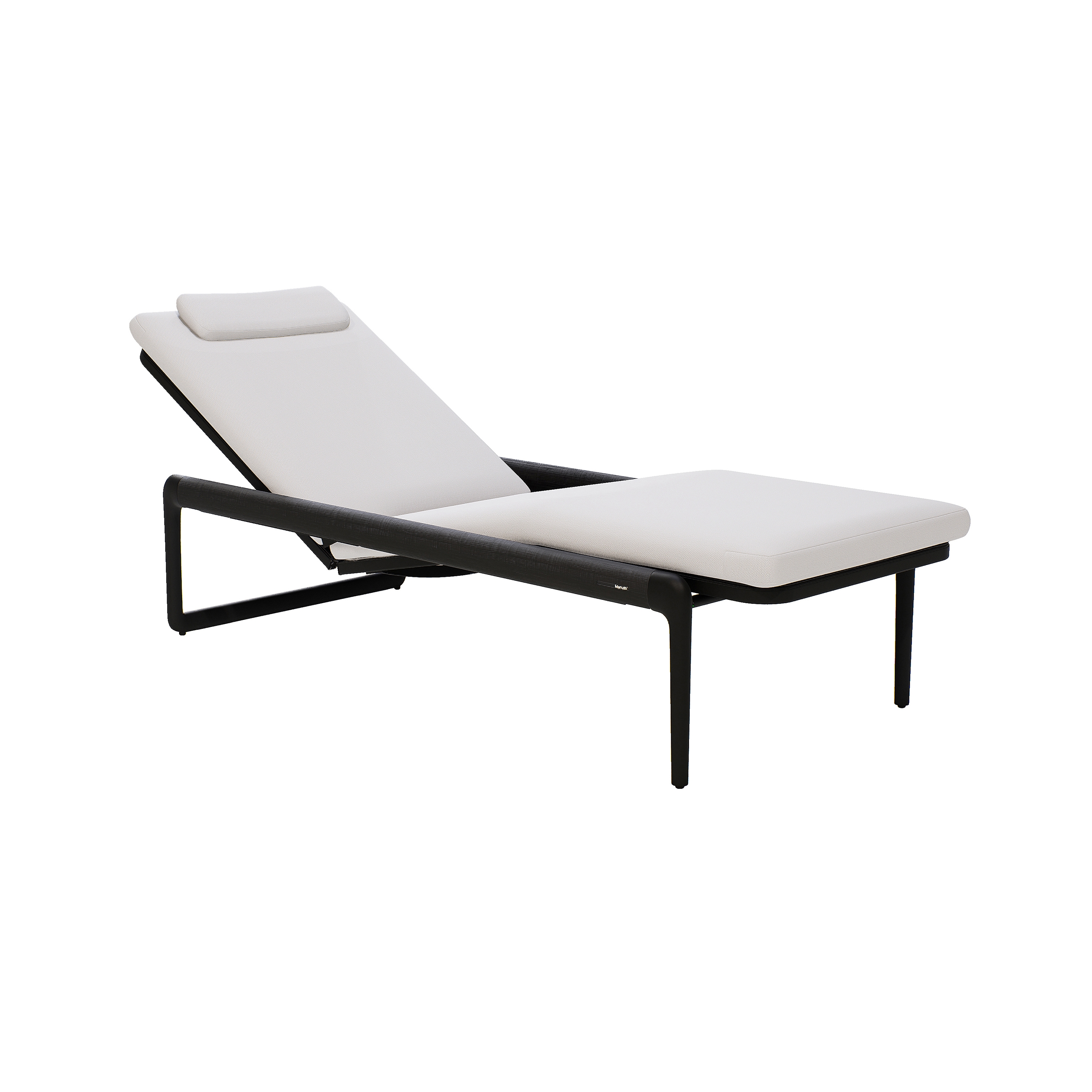 Flex teak scuro lounger