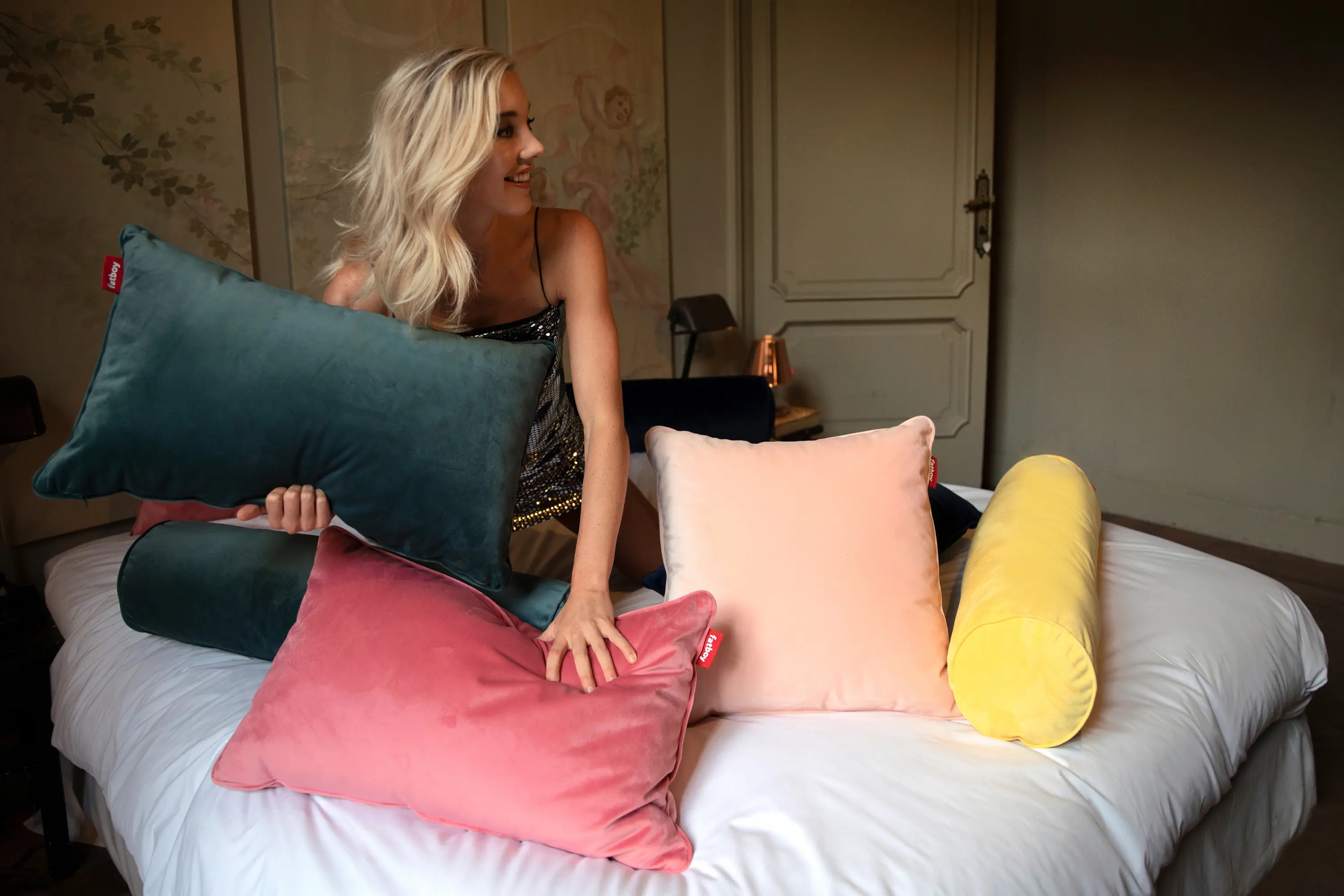 Fatboy - Fatboy® pillow square velvet recycled